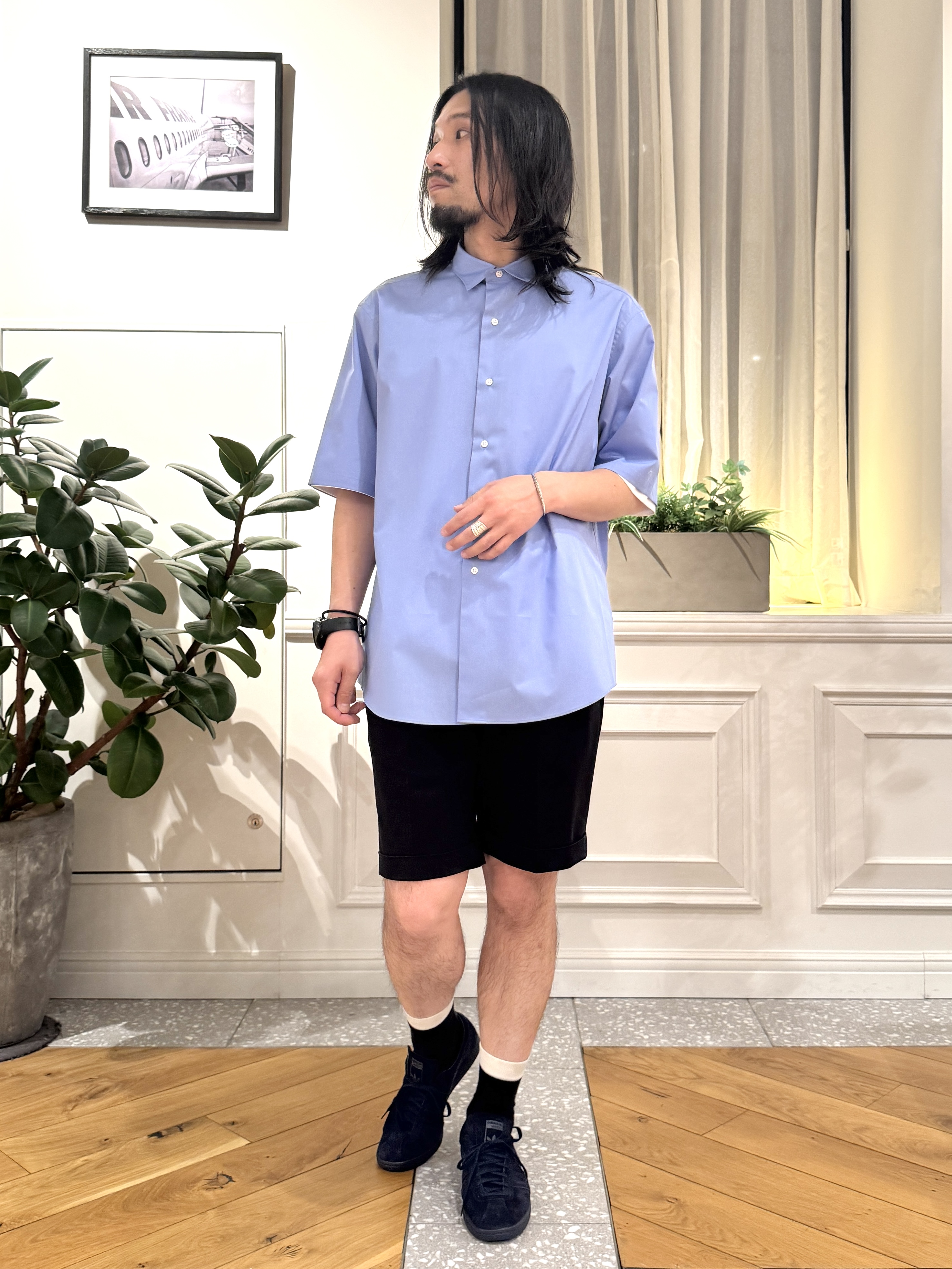 kawarataniさんの「DRESSTERIOR｜【干場義雅&times;DRESSTERIOR/再入荷】シドグラスシャツ」を使ったコーディネート