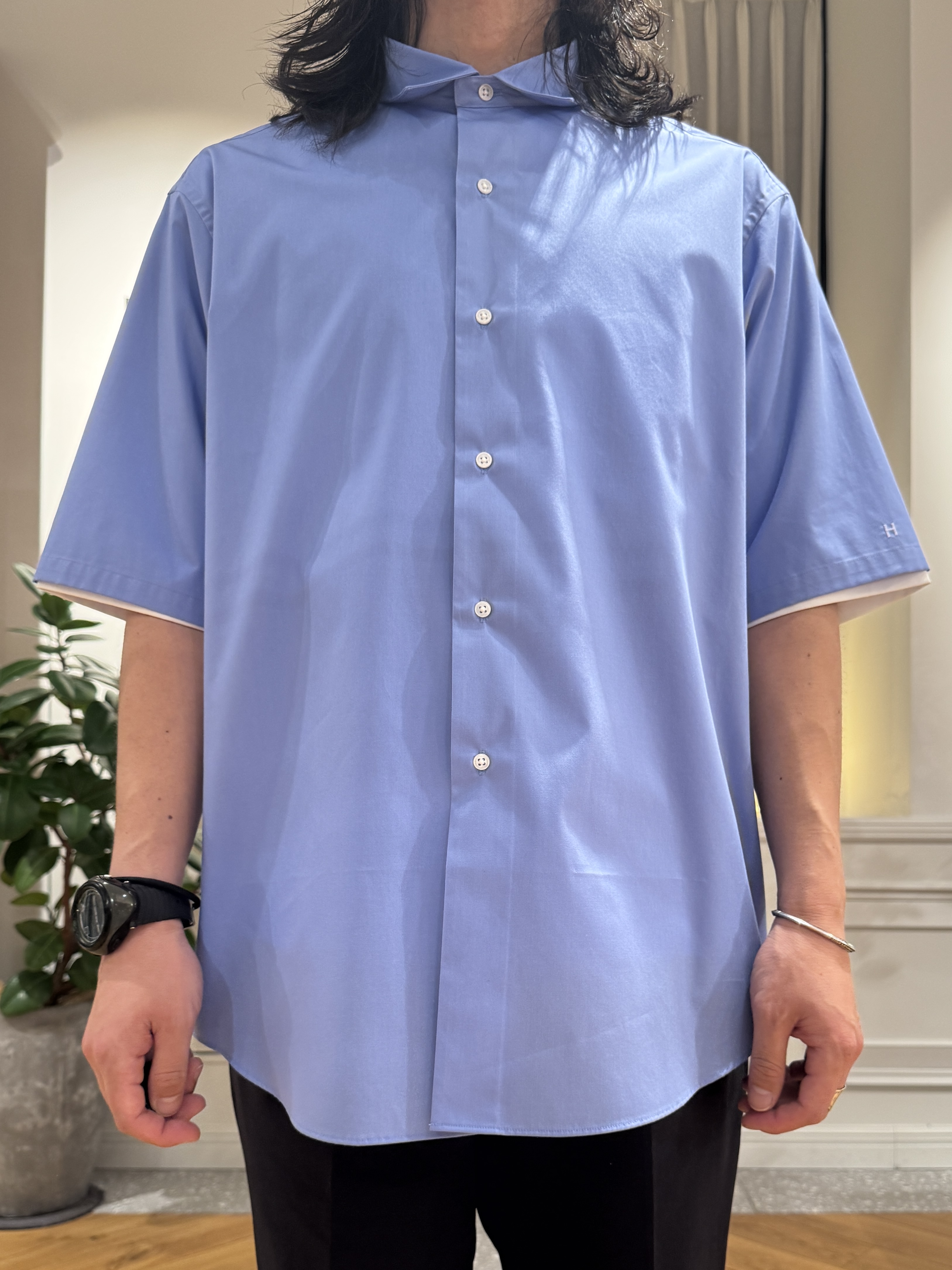 kawarataniさんの「DRESSTERIOR｜【干場義雅&times;DRESSTERIOR/再入荷】シドグラスシャツ」を使ったコーディネート