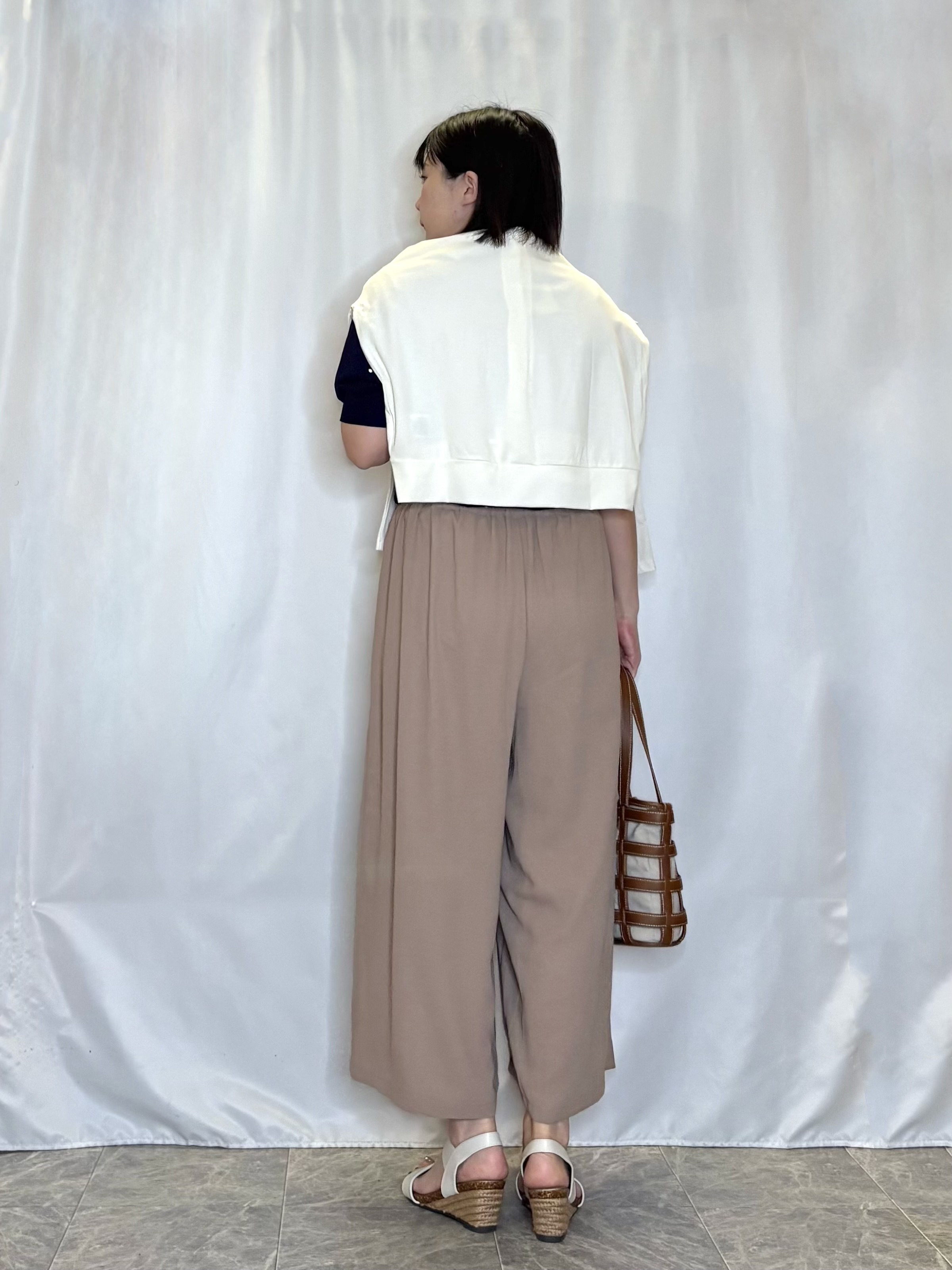 ネリさんの「SHOO･LA･RUE｜【UV/S-LL】着ごこちなめらか カノコ編みカーディガン」を使ったコーディネート