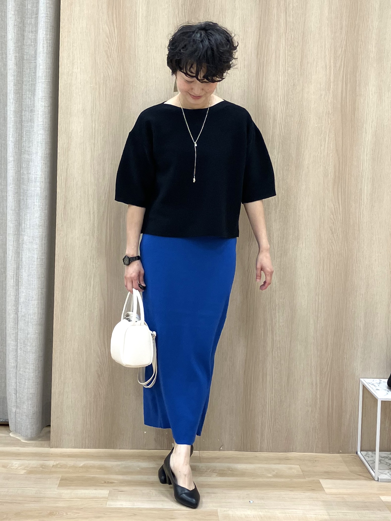 Keiさんの「grove｜【洗濯機OK】朝晩の気温差に◎軽やかシアーシャツ」を使ったコーディネート
