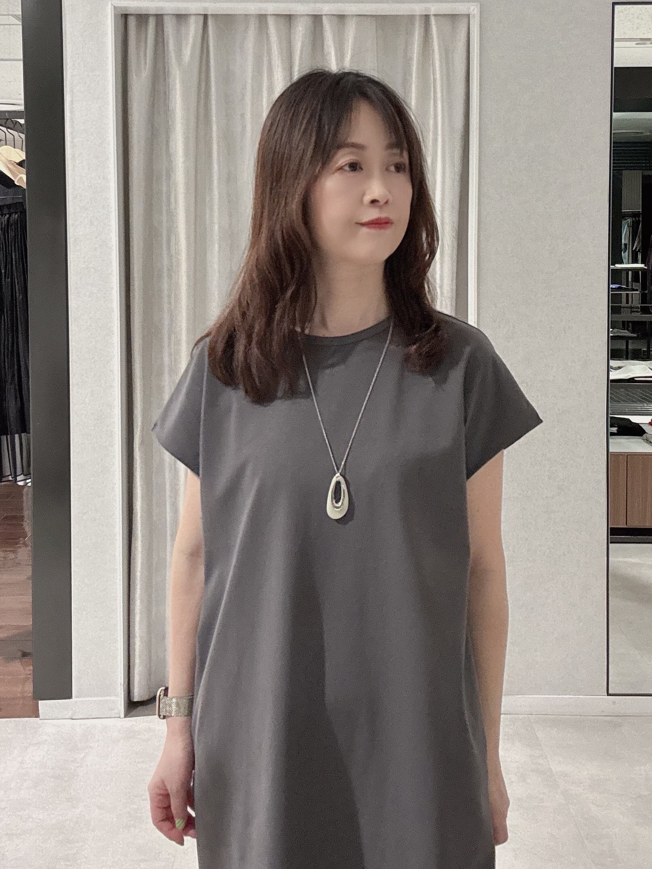 makiさんの「UNTITLED｜◆【洗える】シアーブルゾン」を使ったコーディネート