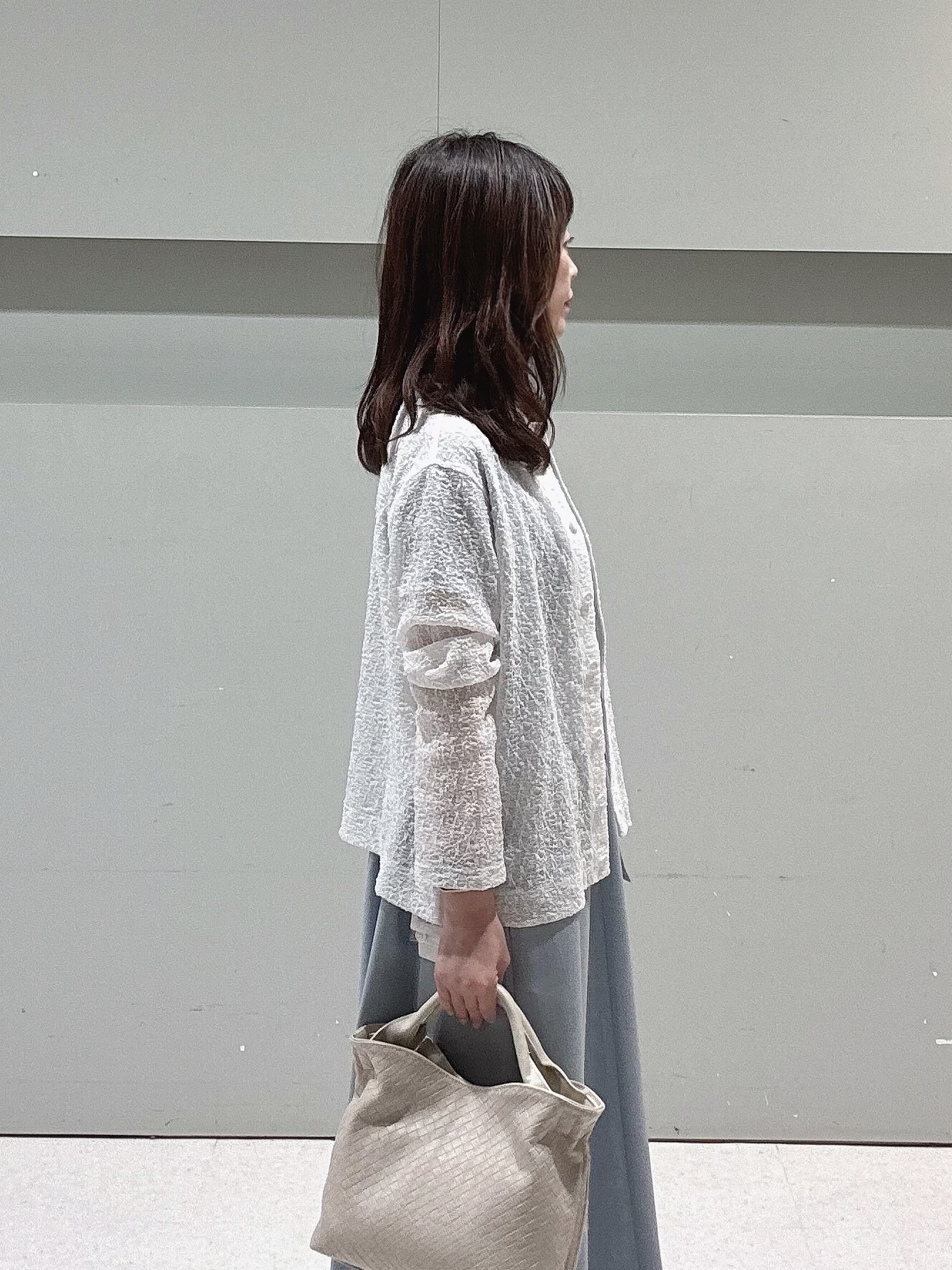 makiさんの「UNTITLED｜◆【シアー】ストレッチレースカーディガン」を使ったコーディネート
