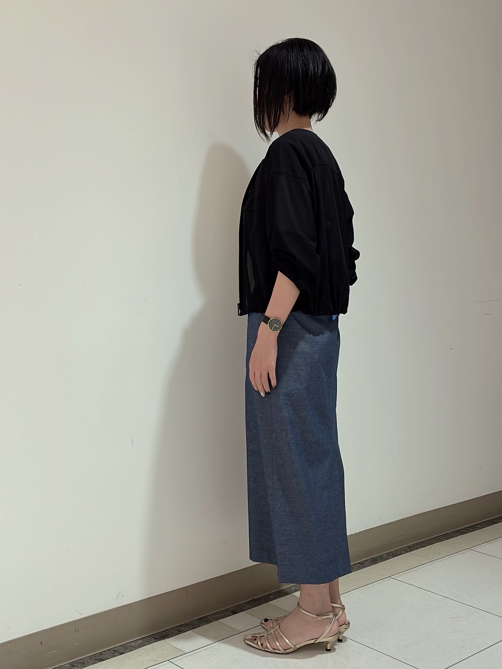 環さんの「UNTITLED｜◆【洗える】シアーブルゾン」を使ったコーディネート