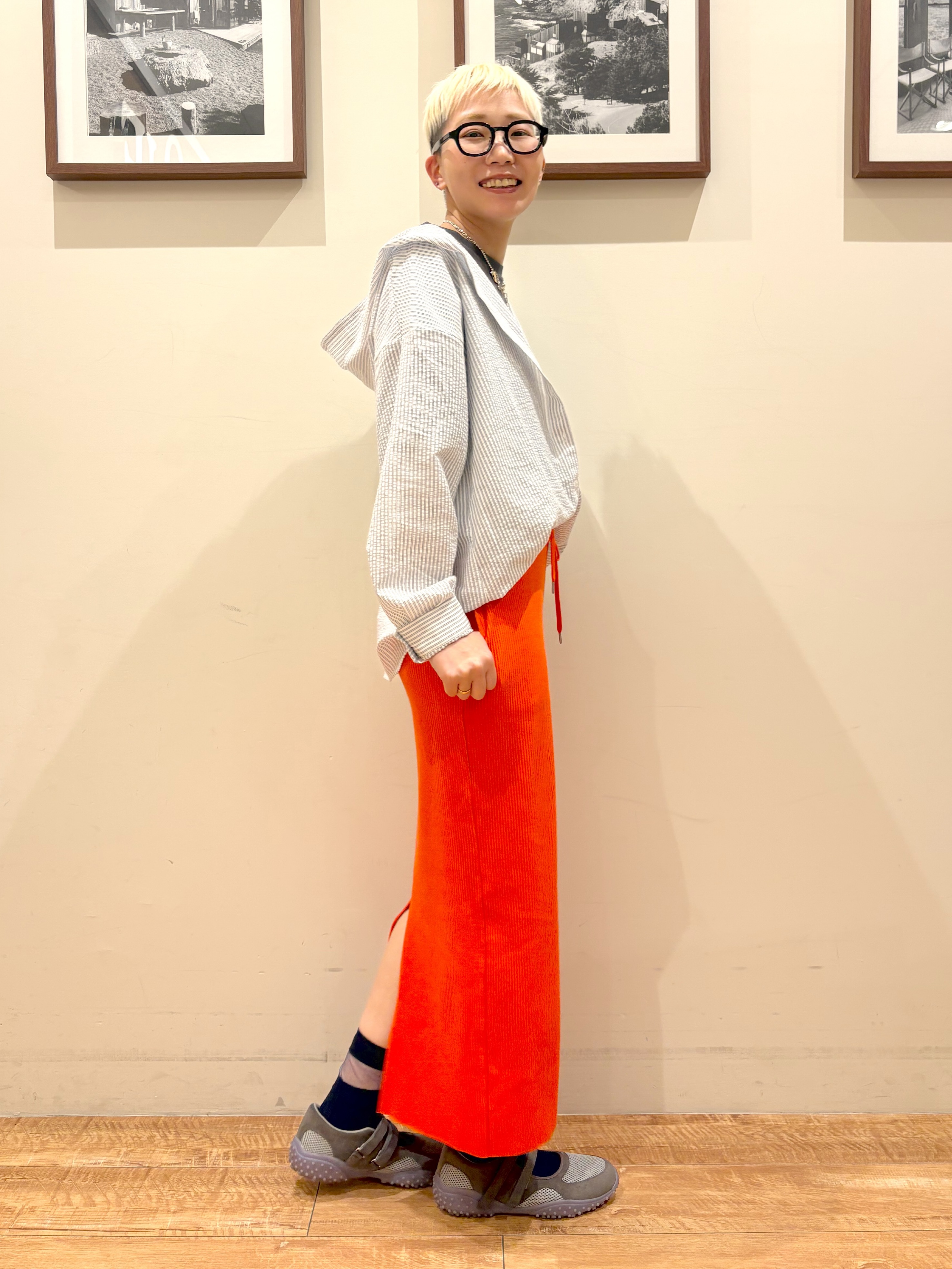 Ayumiさんの「SHOO･LA･RUE｜【綿100%/S-LL/プチプラ】ゆるシルエット シンプルTシャツ」を使ったコーディネート