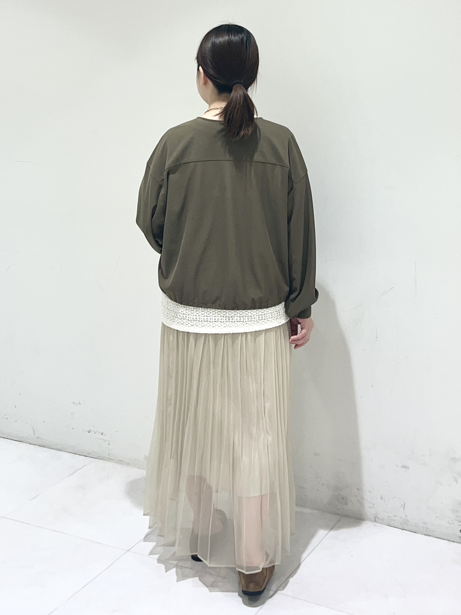Mitsukiさんの「UNTITLED｜◆【洗える】シアーブルゾン」を使ったコーディネート