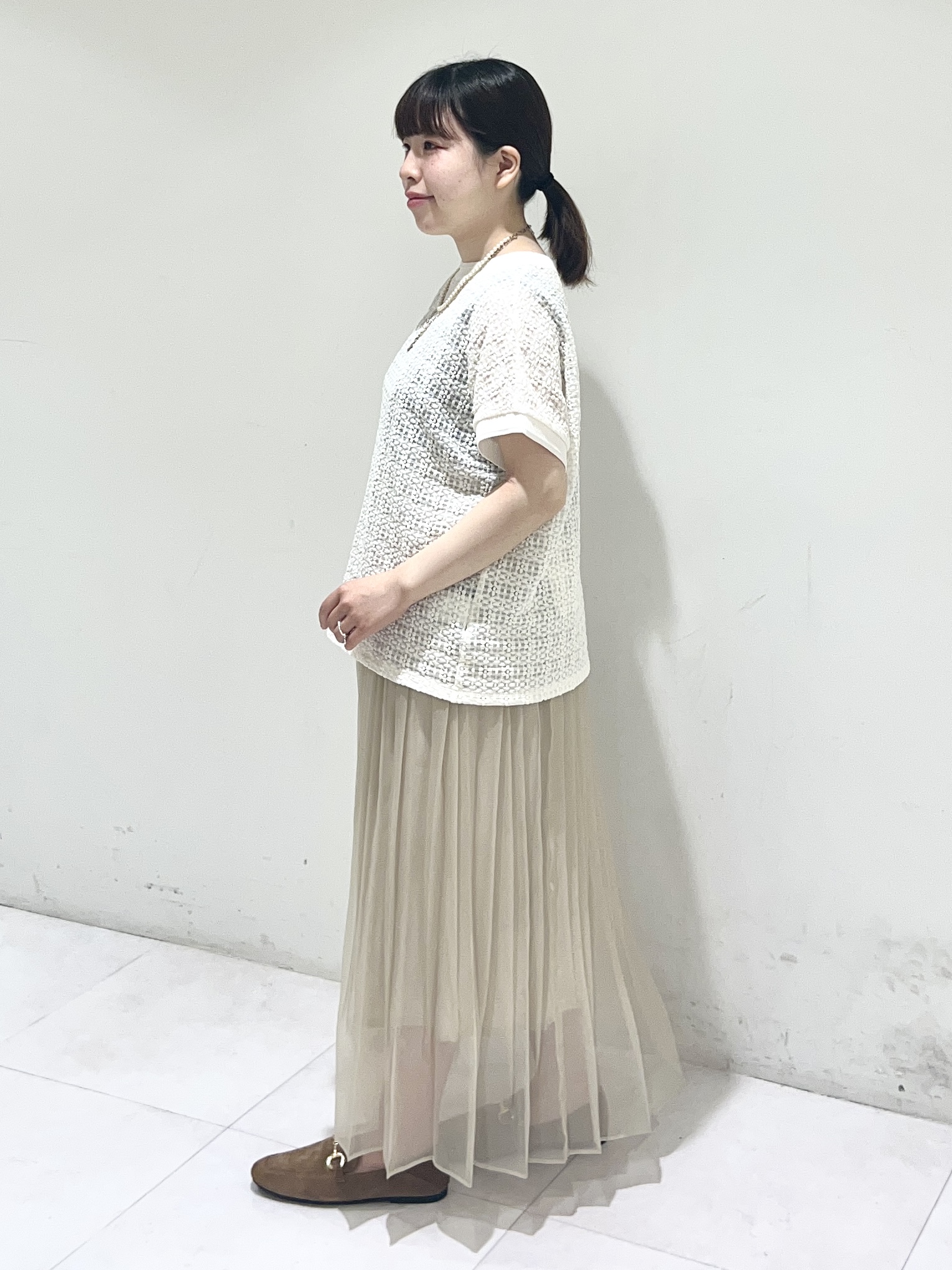 Mitsukiさんの「UNTITLED｜◆【洗える】シアーブルゾン」を使ったコーディネート
