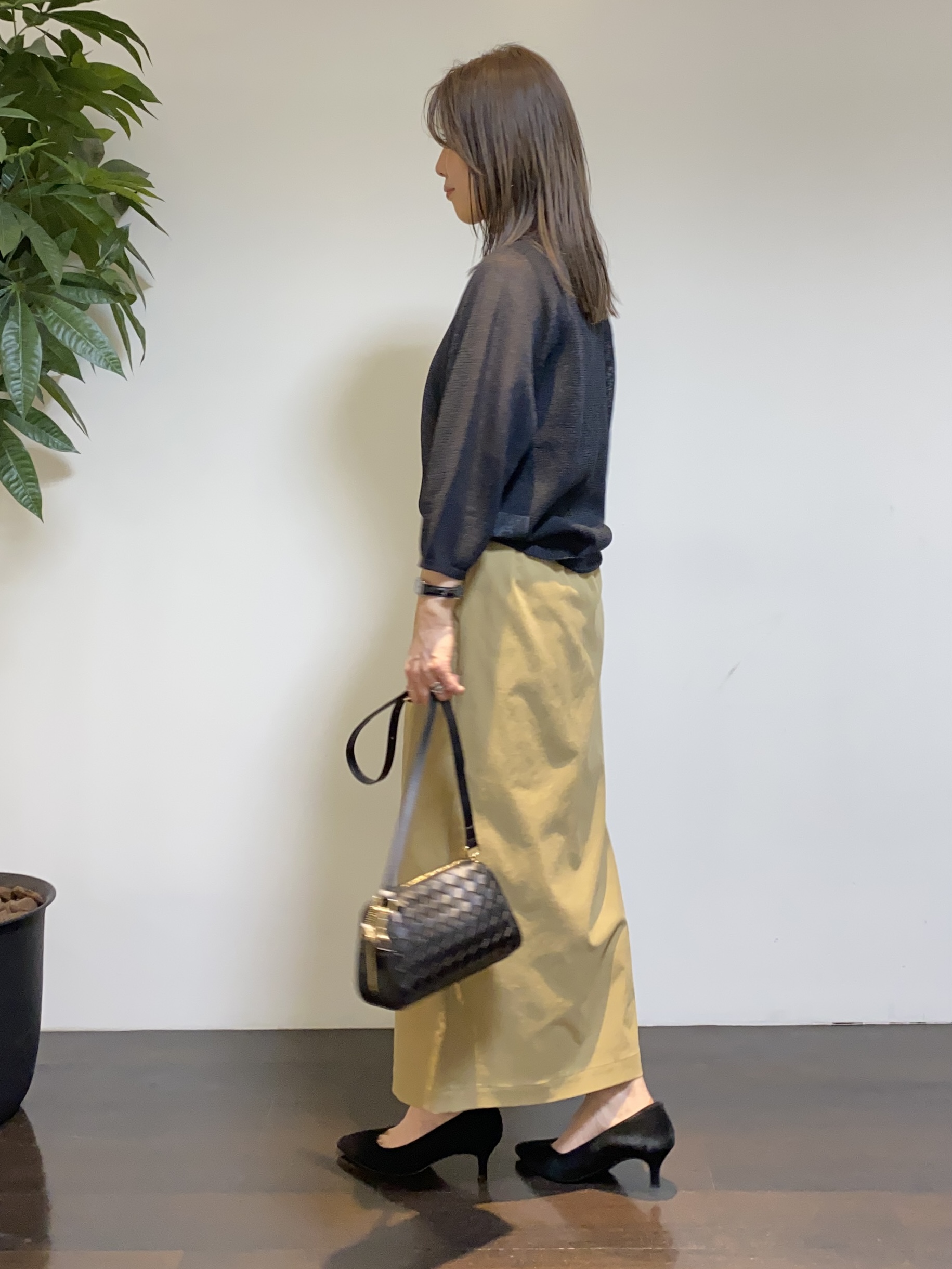 tomoさんの「UNTITLED｜◆【洗える】シアーブルゾン」を使ったコーディネート