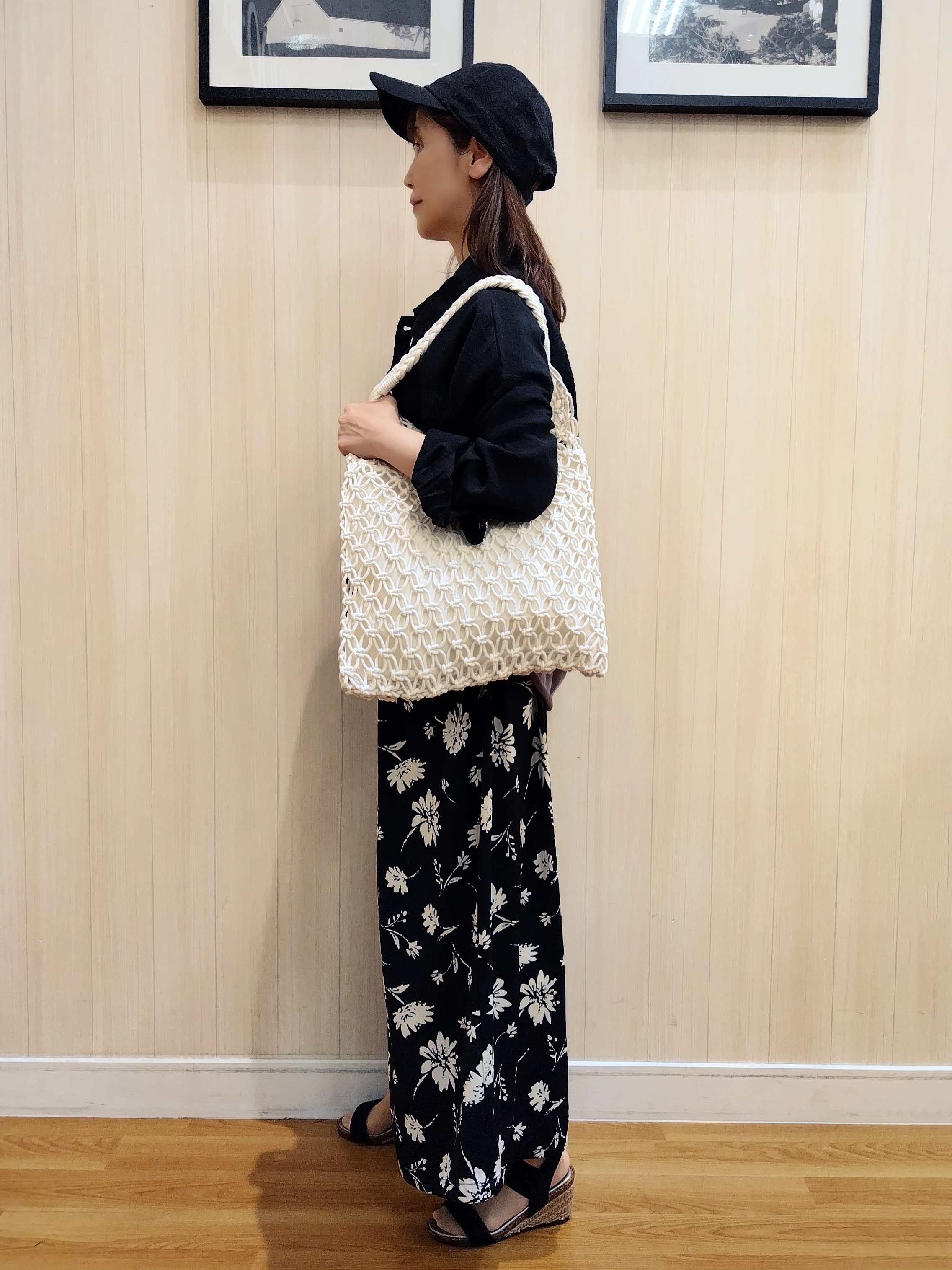 yseさんの「SHOO･LA･RUE｜【洗濯機可/S-LL】Gジャン風シアーシャツジャケット」を使ったコーディネート