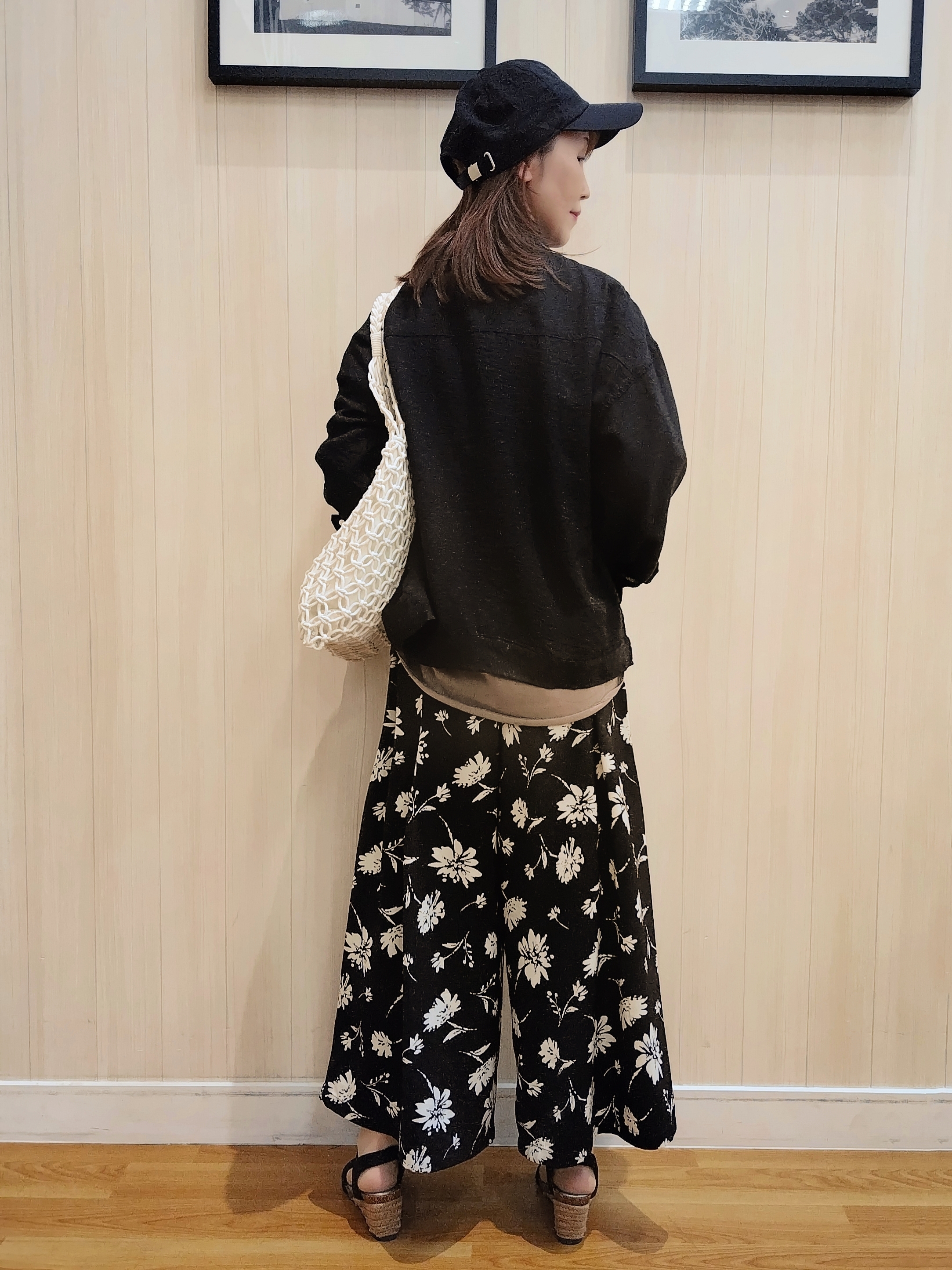 yseさんの「SHOO･LA･RUE｜【洗濯機可/S-LL】Gジャン風シアーシャツジャケット」を使ったコーディネート
