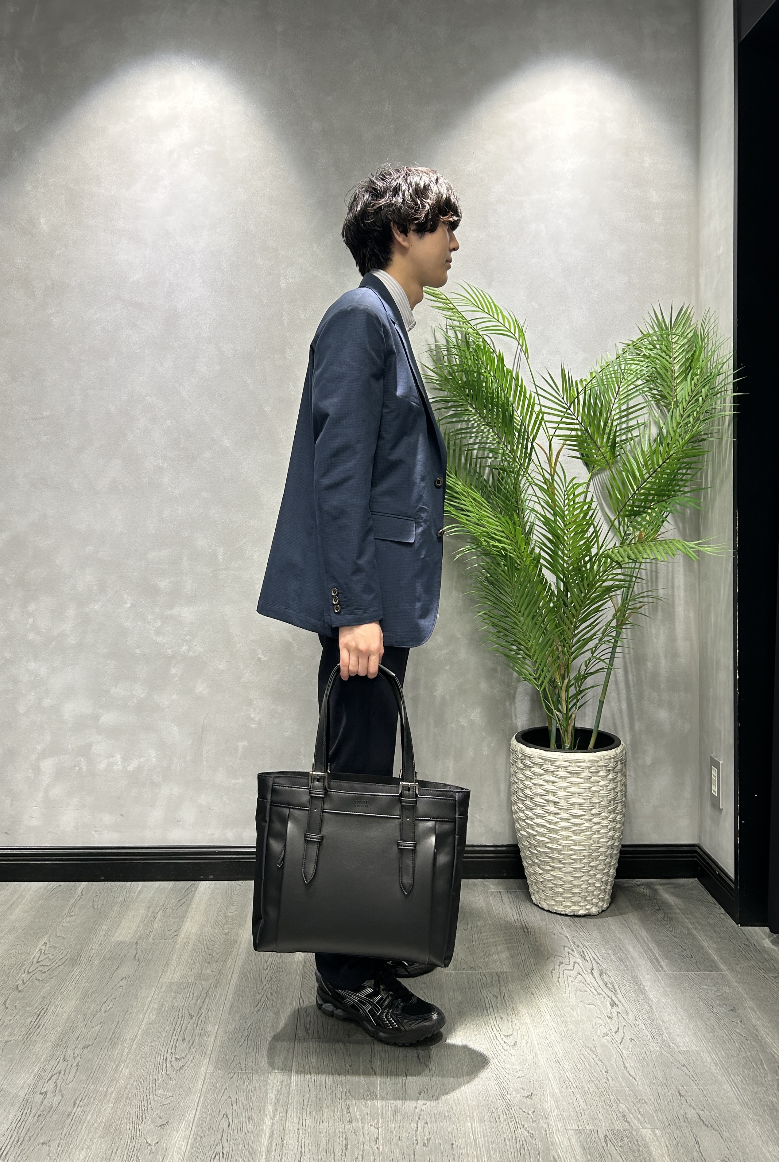 ruiさんの「TAKEO KIKUCHI｜【抗菌防臭】COOL DOTS（R）ドビープリント ジャケット」を使ったコーディネート