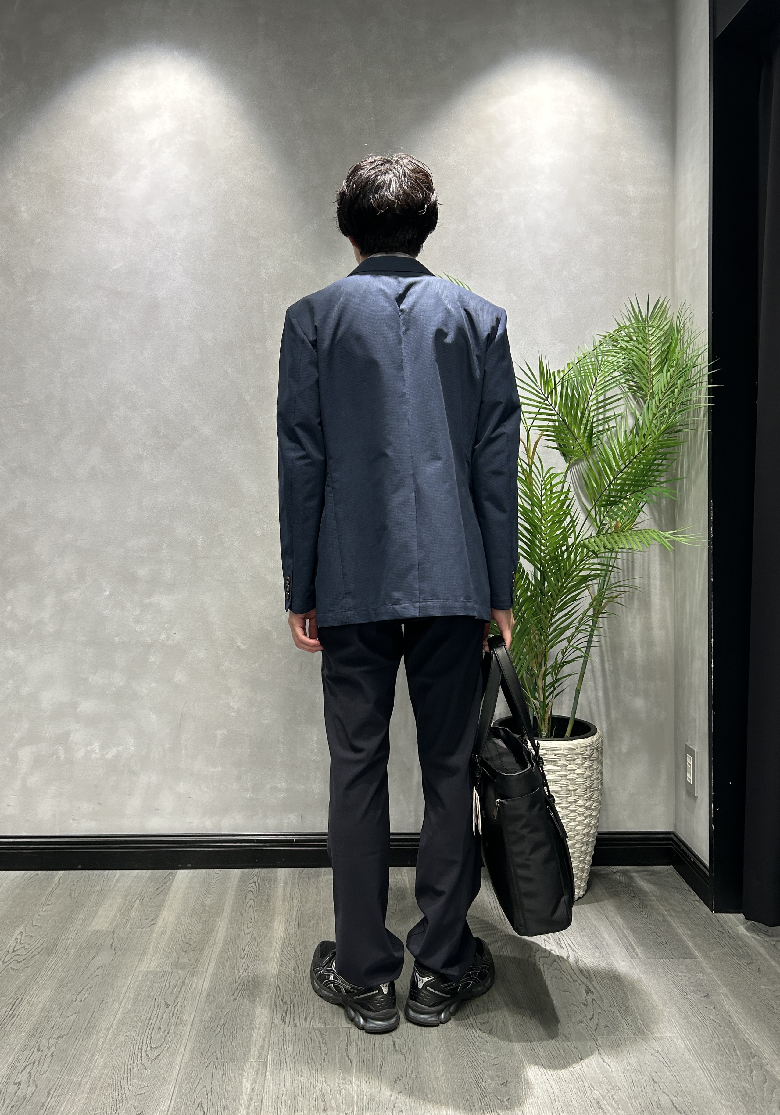 ruiさんの「TAKEO KIKUCHI｜【抗菌防臭】COOL DOTS（R）ドビープリント ジャケット」を使ったコーディネート