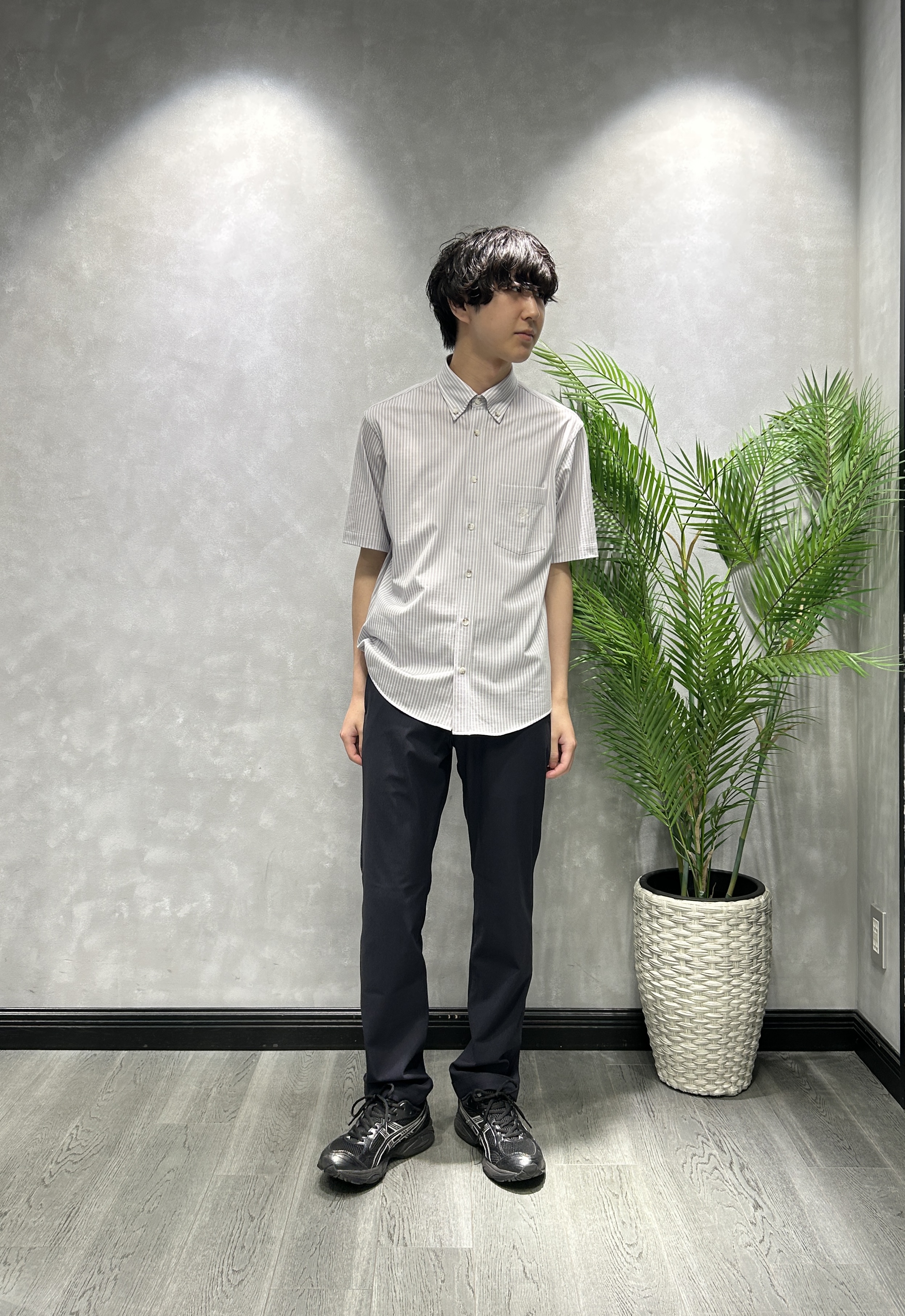 ruiさんの「TAKEO KIKUCHI｜【撥水・洗える・シワになりにくい】 リランチェ（R） シャツ」を使ったコーディネート