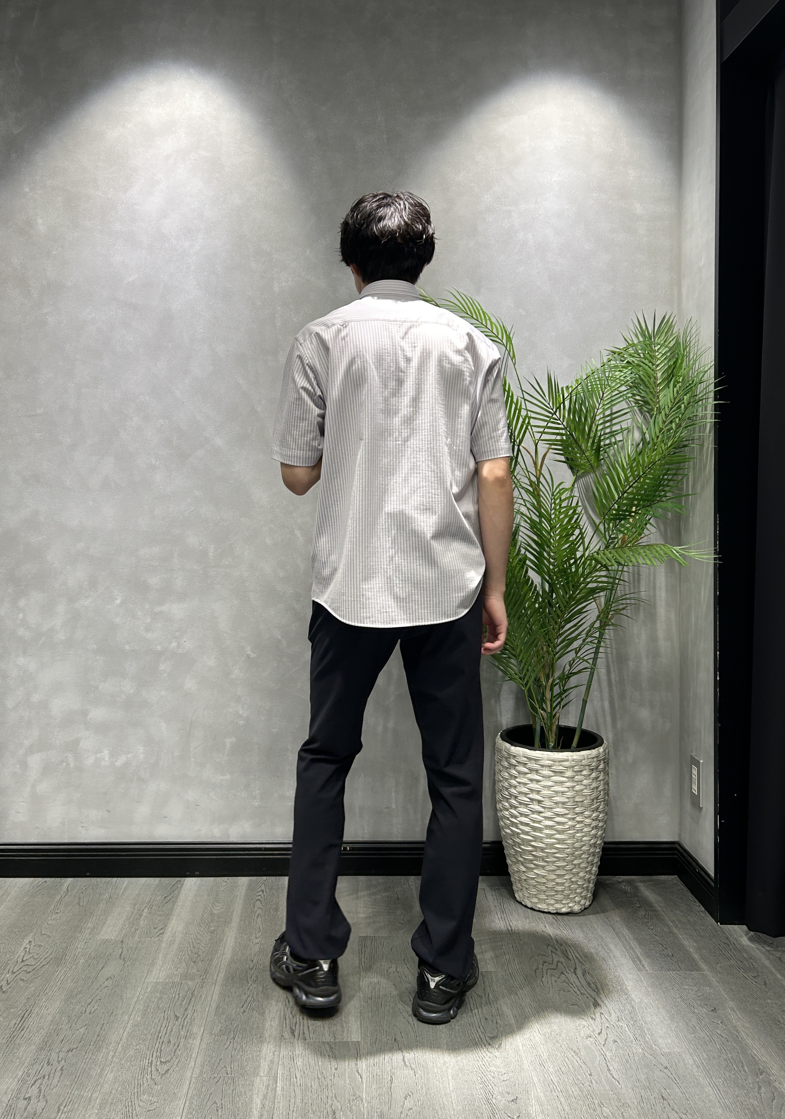 ruiさんの「TAKEO KIKUCHI｜【撥水・洗える・シワになりにくい】 リランチェ（R） シャツ」を使ったコーディネート