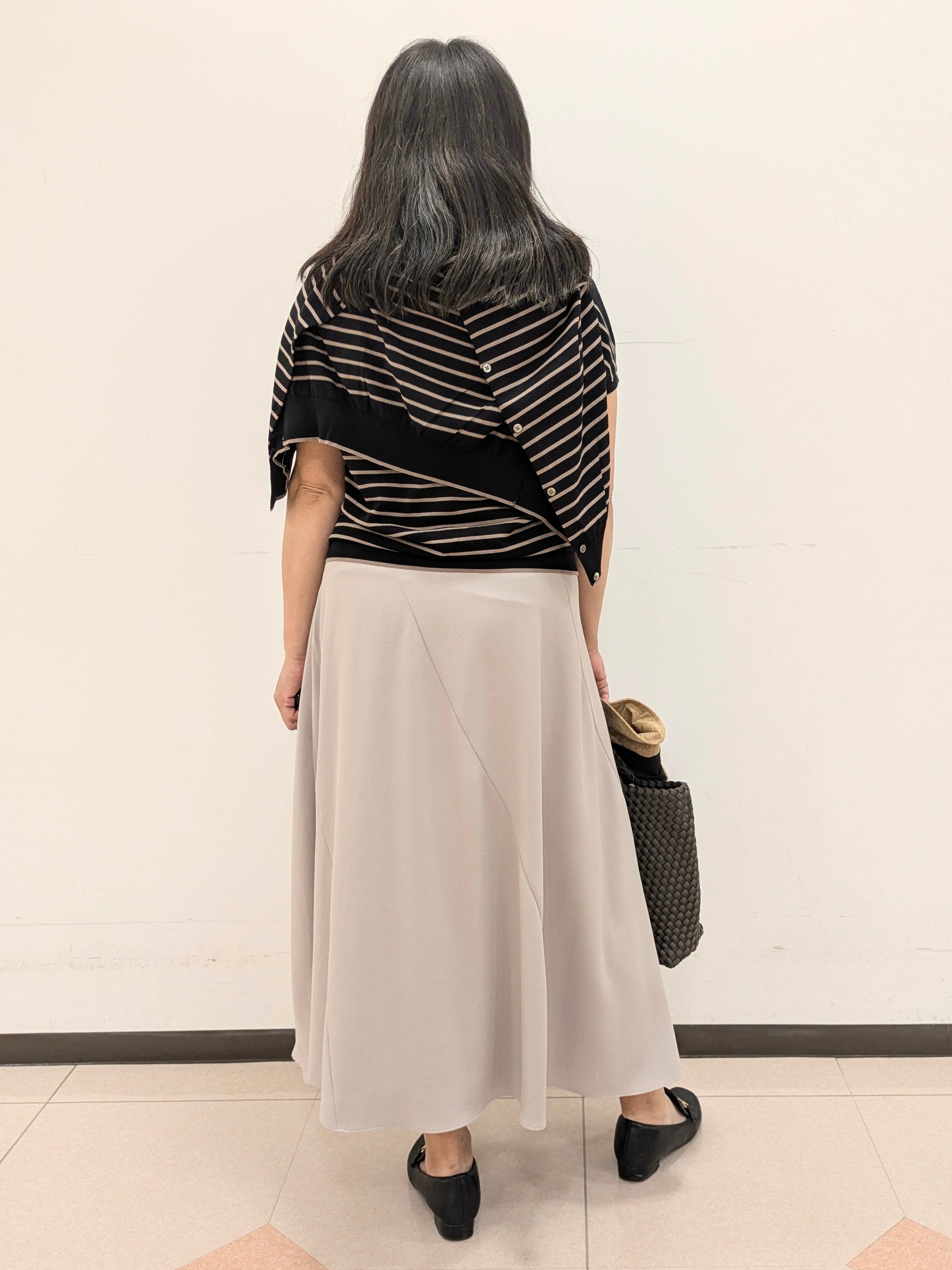 ともさんの「UNTITLED｜◆【9色展開/アンサンブル可】コットンクルーネックカーディガン」を使ったコーディネート