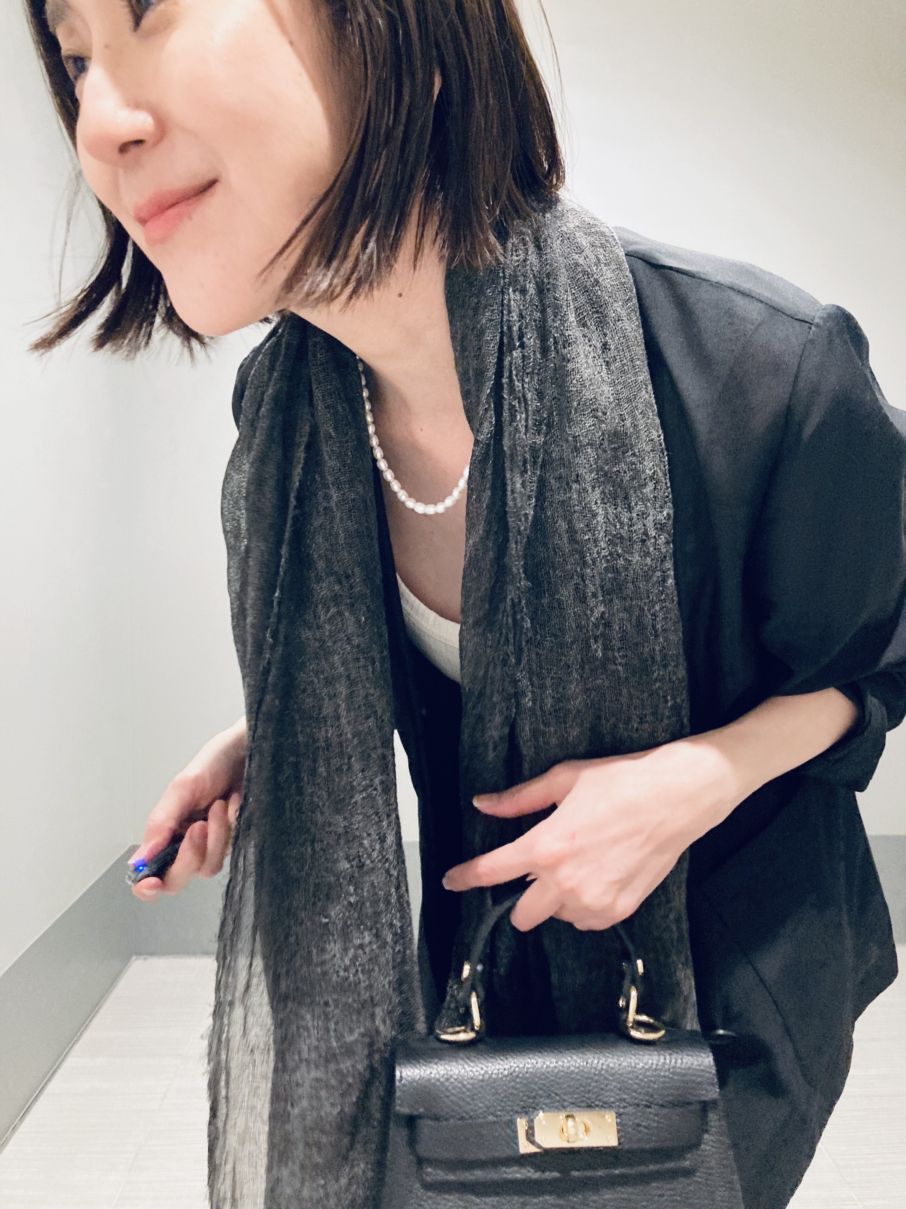 Furuさんの「DRESSTERIOR｜【接触冷感/防シワ機能/ウォッシャブル】クールタッチ リネンブレンドシアージャケット」を使ったコーディネート