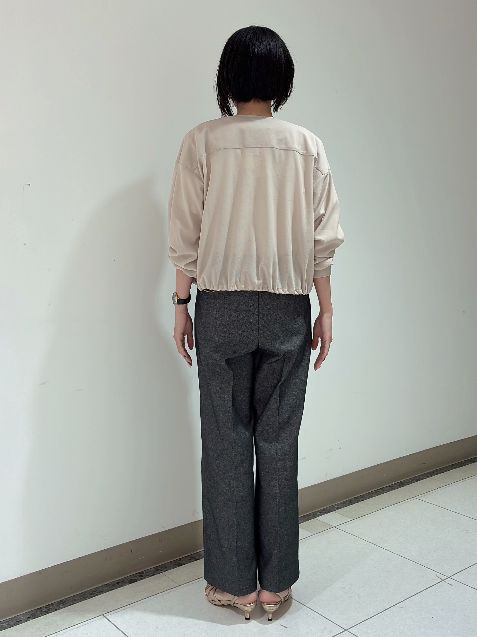 環さんの「UNTITLED｜◆【洗える】シアーブルゾン」を使ったコーディネート