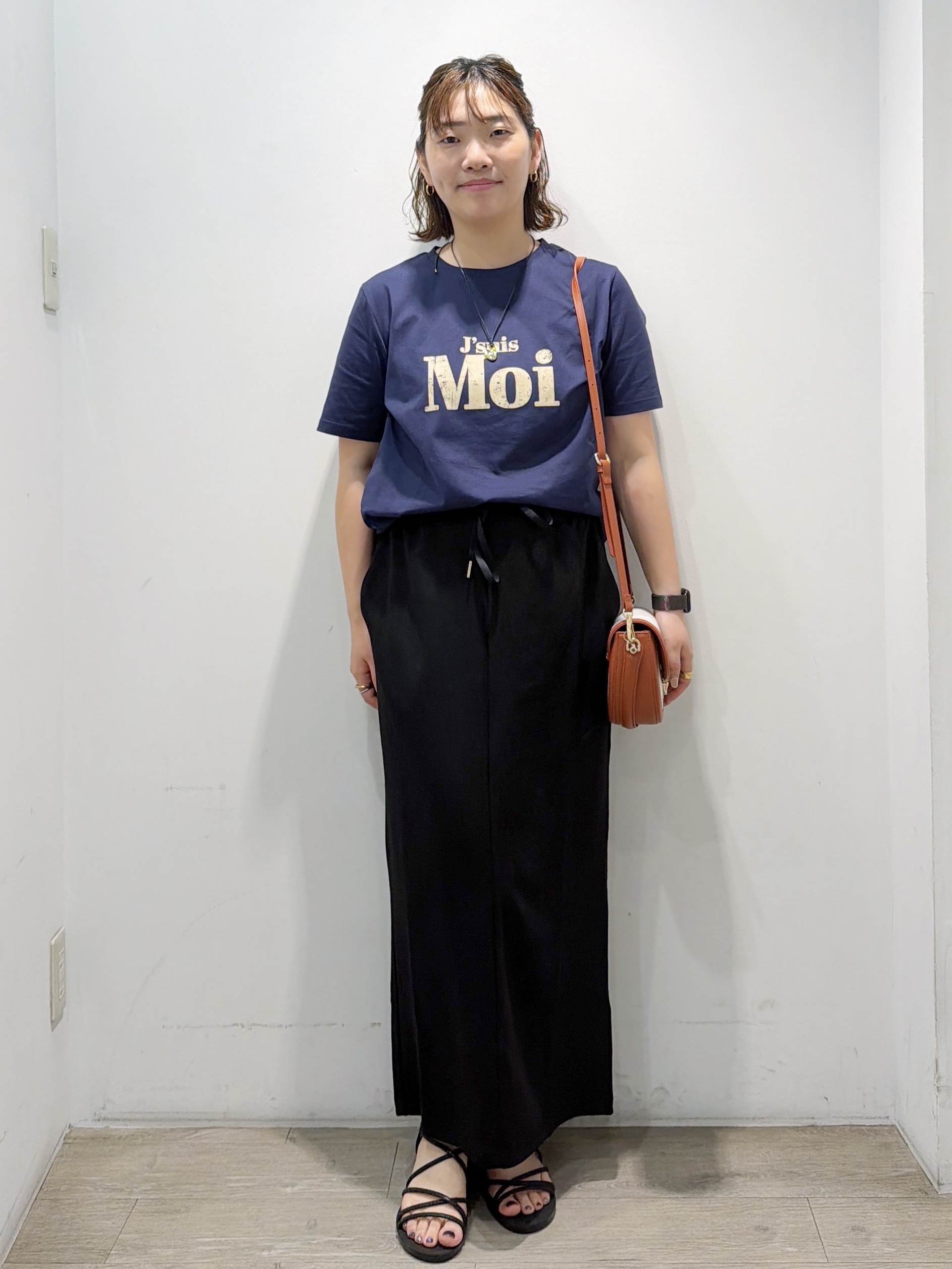 sumicaさんの「OPAQUE.CLIP｜アソートロゴTシャツ【洗濯機OK】」を使ったコーディネート