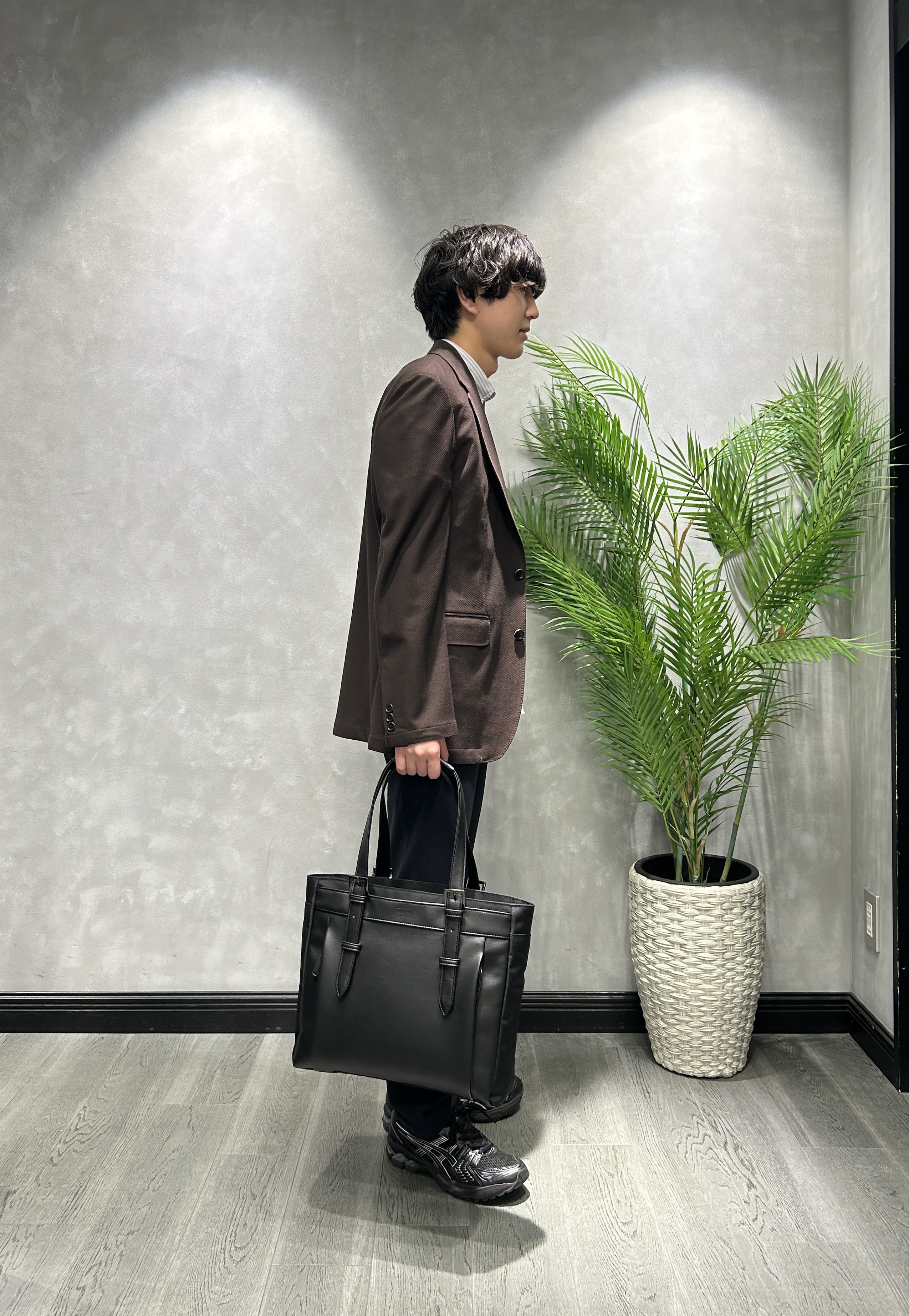 ruiさんの「TAKEO KIKUCHI｜【抗菌防臭】CALCULO（R）ジャージ ジャケット」を使ったコーディネート