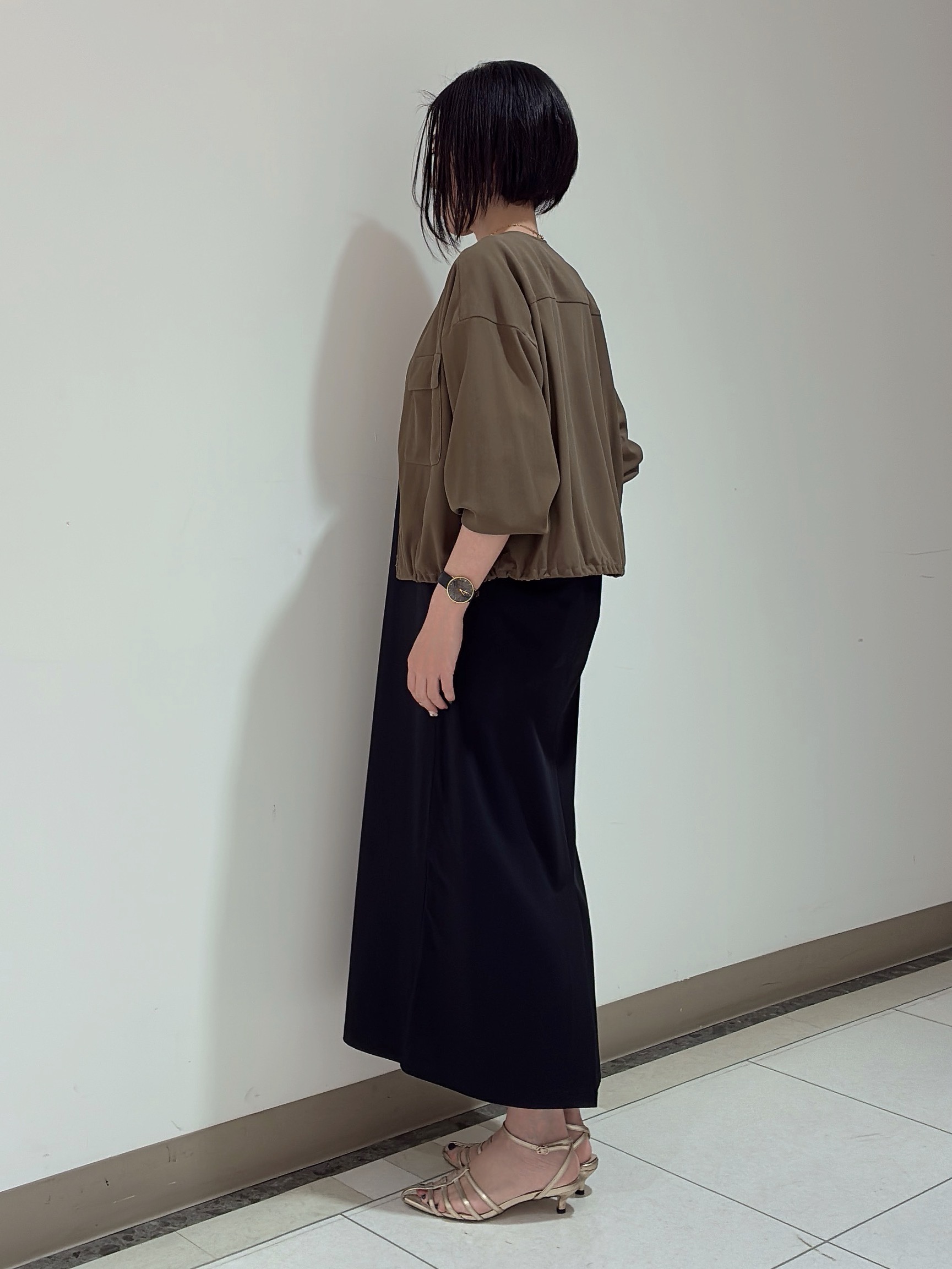 環さんの「UNTITLED｜◆【洗える】シアーブルゾン」を使ったコーディネート