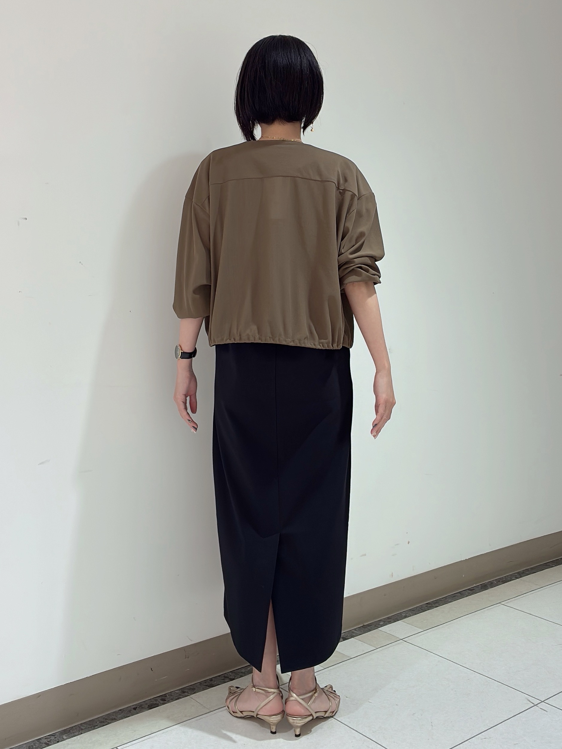 環さんの「UNTITLED｜◆【洗える】シアーブルゾン」を使ったコーディネート