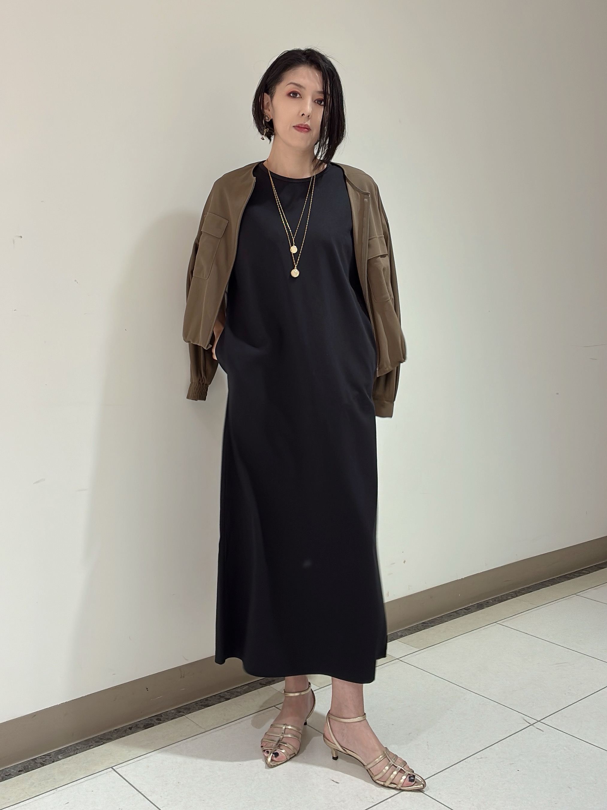 環さんの「UNTITLED｜◆【洗える】シアーブルゾン」を使ったコーディネート