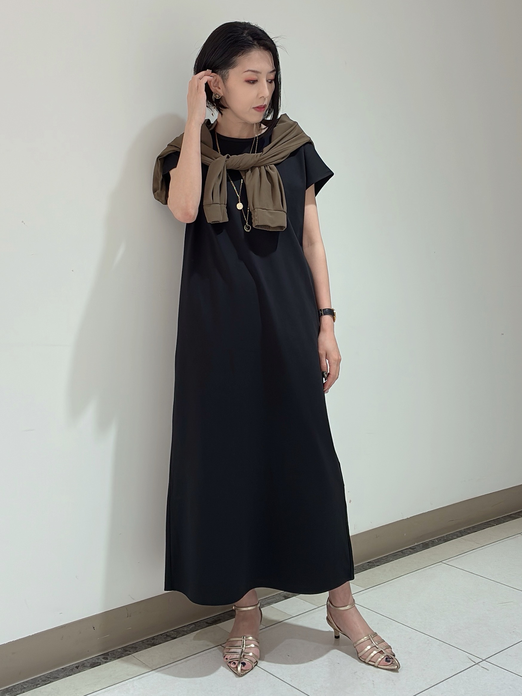 環さんの「UNTITLED｜◆【洗える】シアーブルゾン」を使ったコーディネート