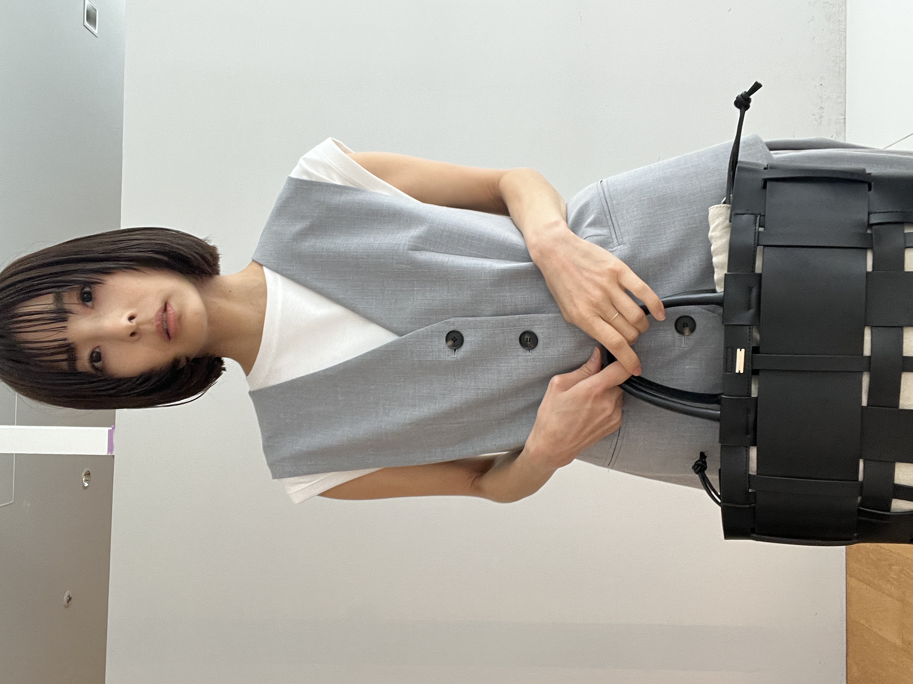 misaさんの「DRESSTERIOR｜【otonaMUSE5月号掲載】スキニーベルトサンダル」を使ったコーディネート