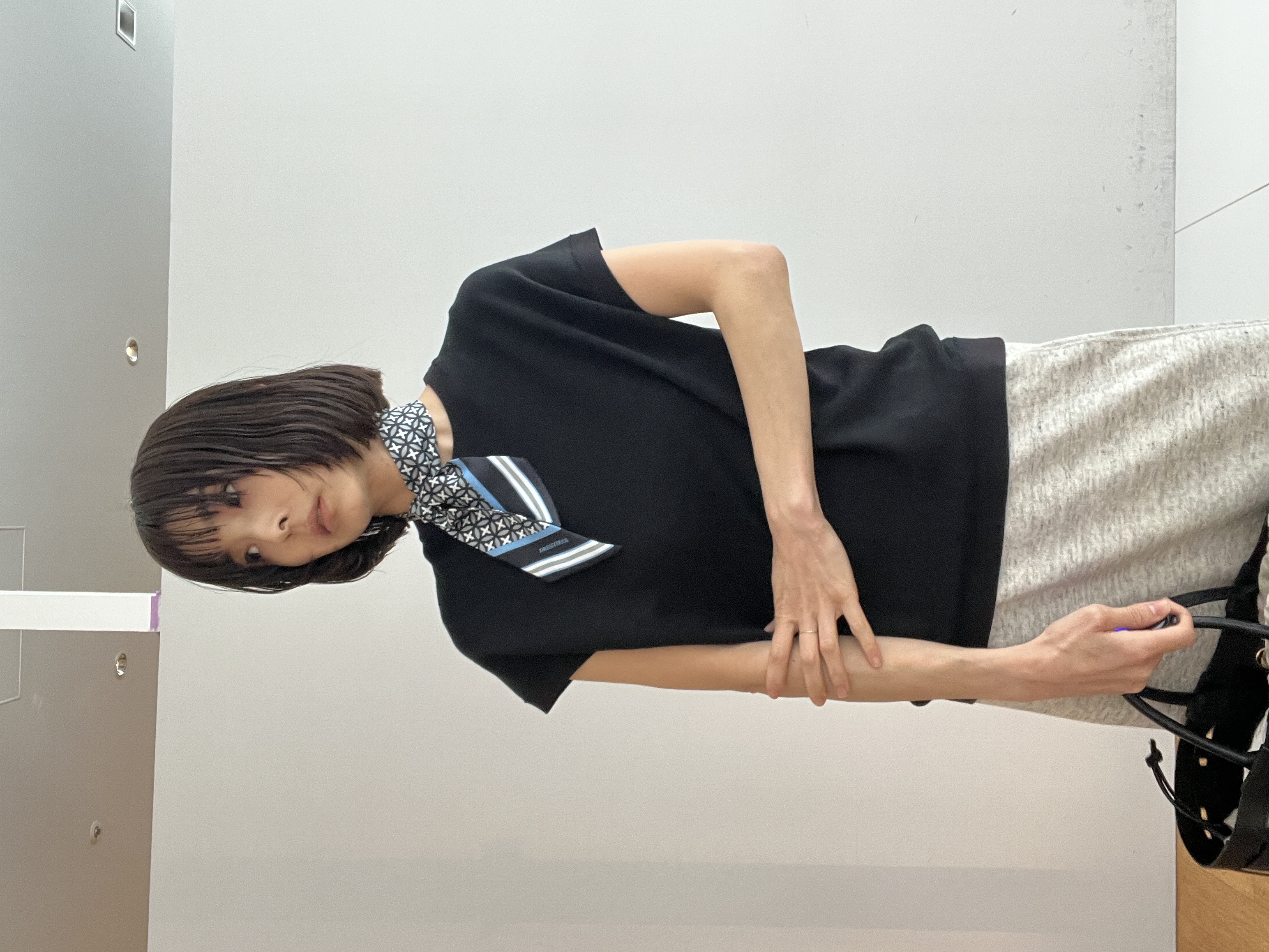 misaさんの「DRESSTERIOR｜NICOLAS LAINAS（ニコラスライナス）ソフトソールトングサンダル」を使ったコーディネート