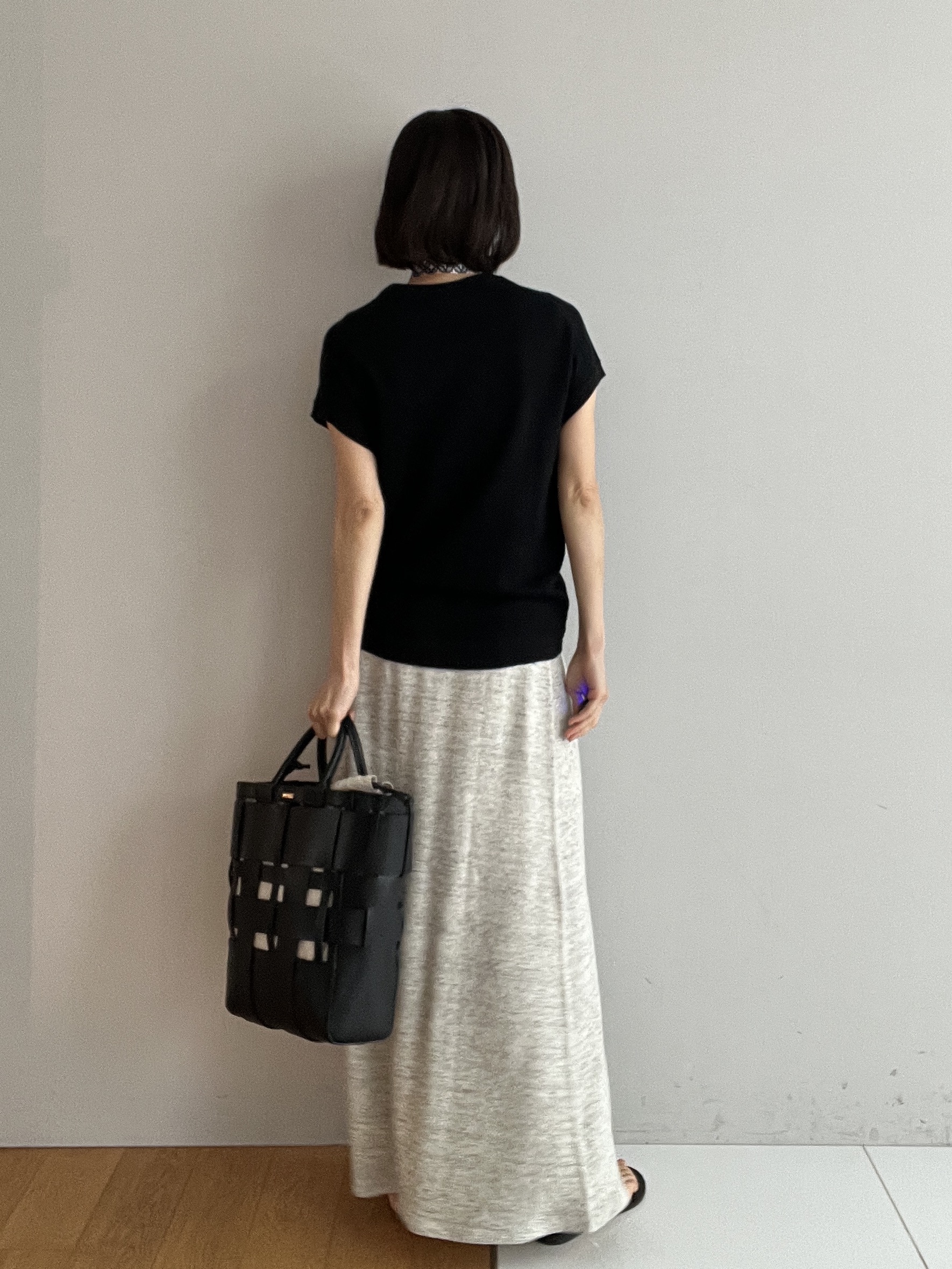 misaさんの「DRESSTERIOR｜NICOLAS LAINAS（ニコラスライナス）ソフトソールトングサンダル」を使ったコーディネート