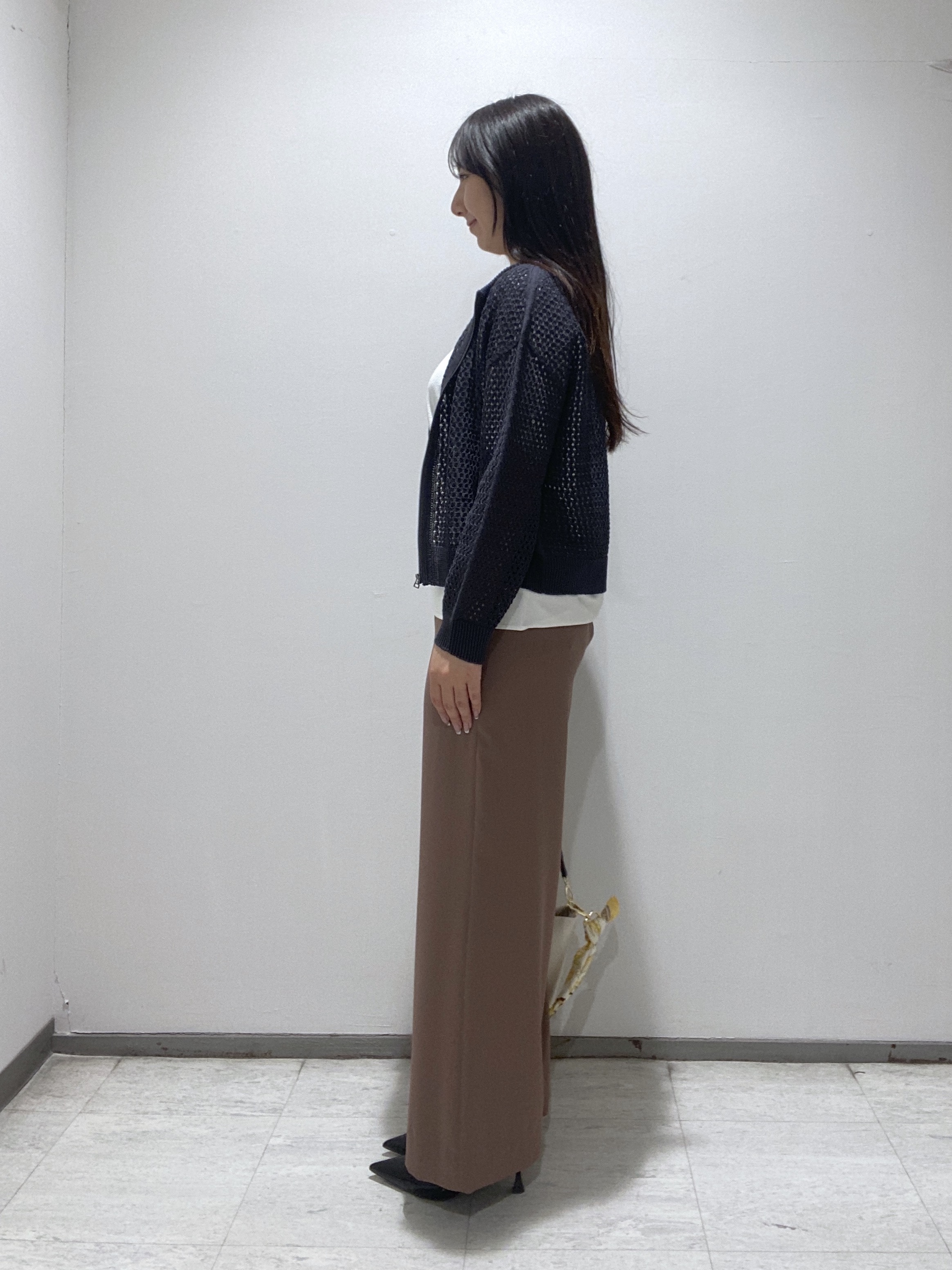 meiさんの「INDIVI｜【接触冷感／透湿／着る日傘】ドルマントップス」を使ったコーディネート