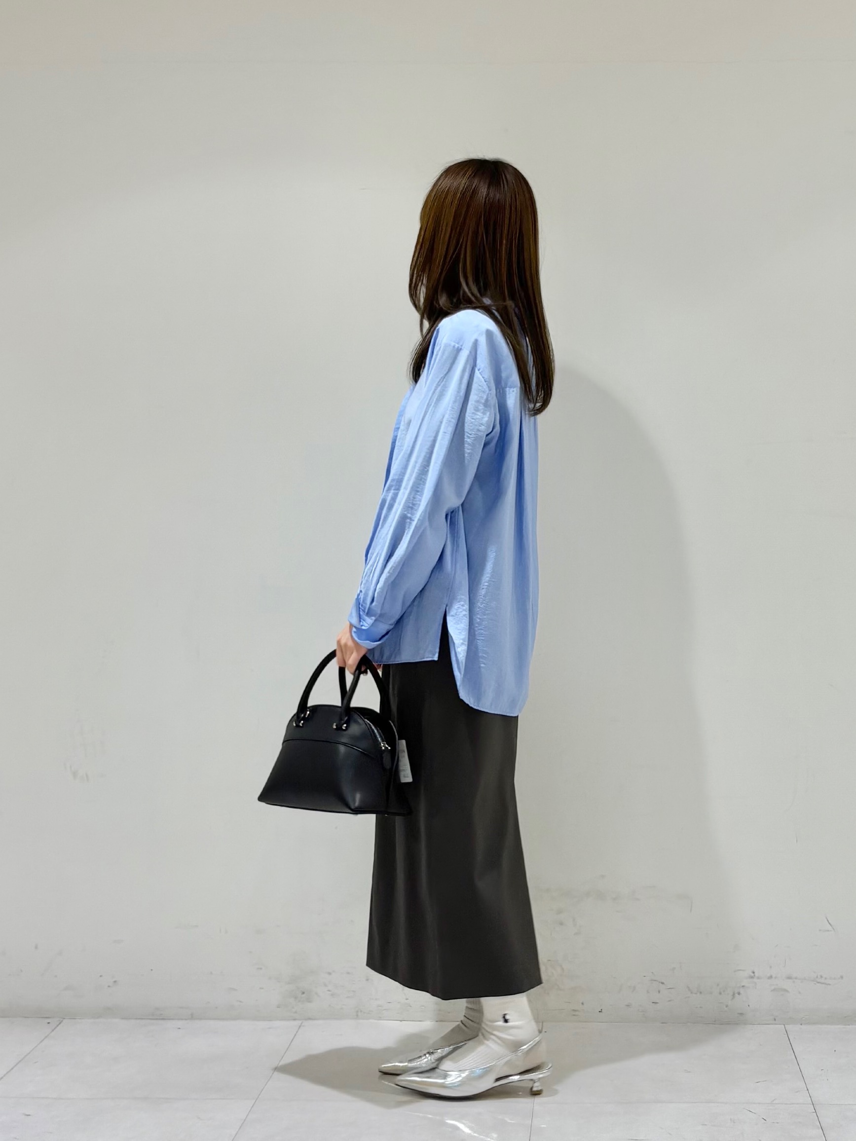 kyokaさんの「UNTITLED｜スプリットレザーラウンドボストンバッグ」を使ったコーディネート