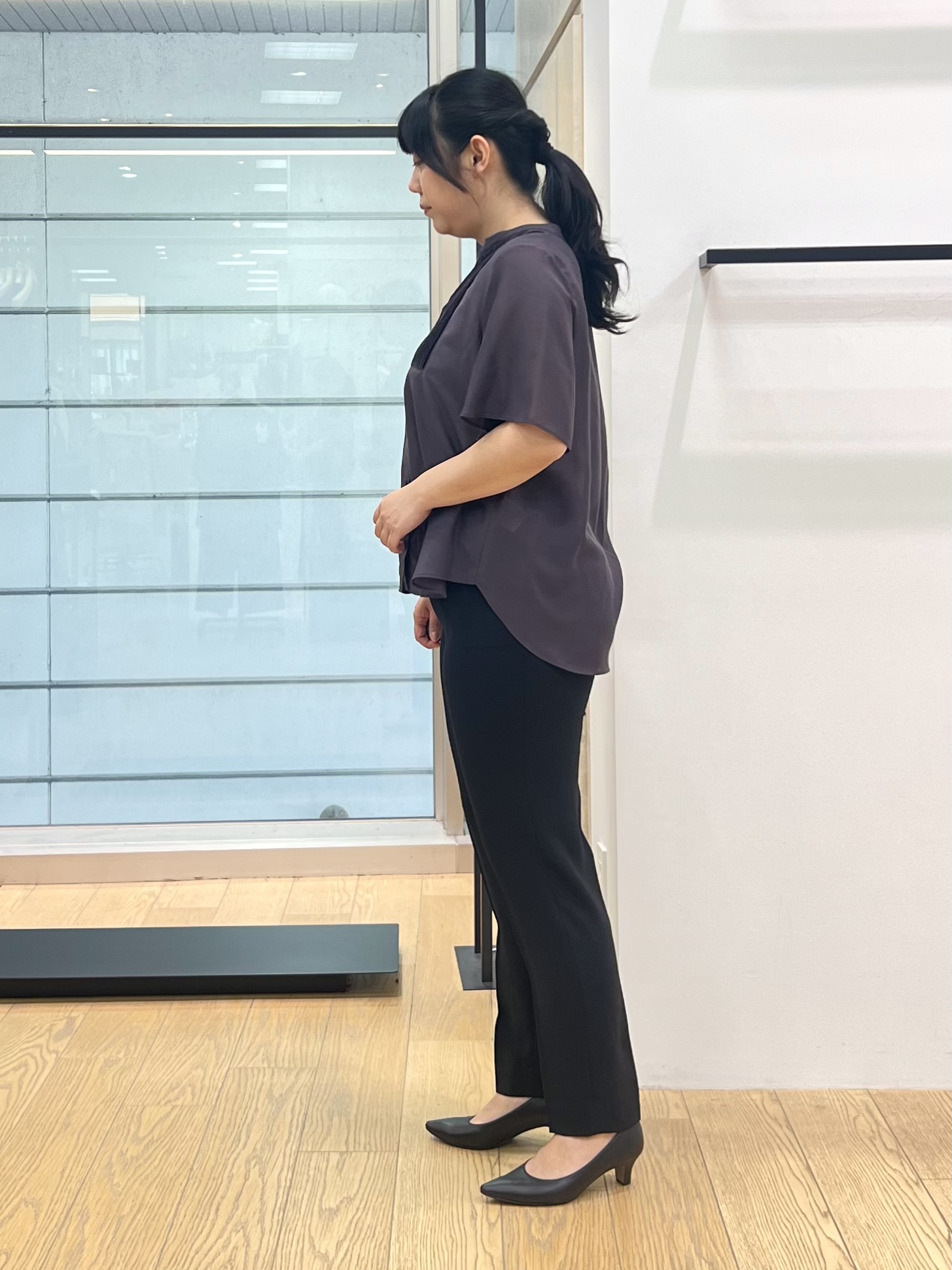 shimaさんの「INDIVI｜【洗える／多機能／SETUP可】着る日傘ダブルジャケット」を使ったコーディネート