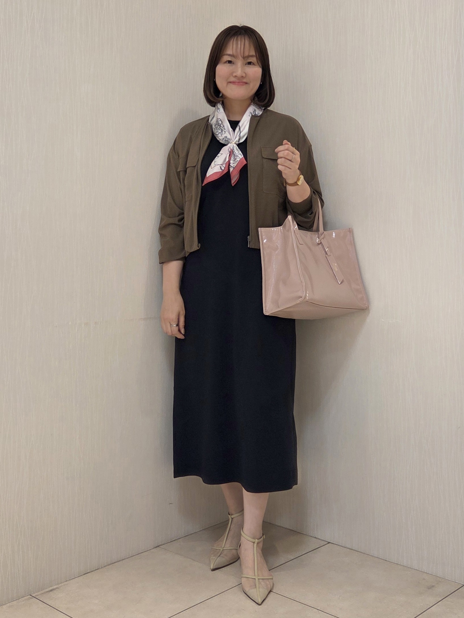 naokoさんの「UNTITLED｜◆【洗える】シアーブルゾン」を使ったコーディネート