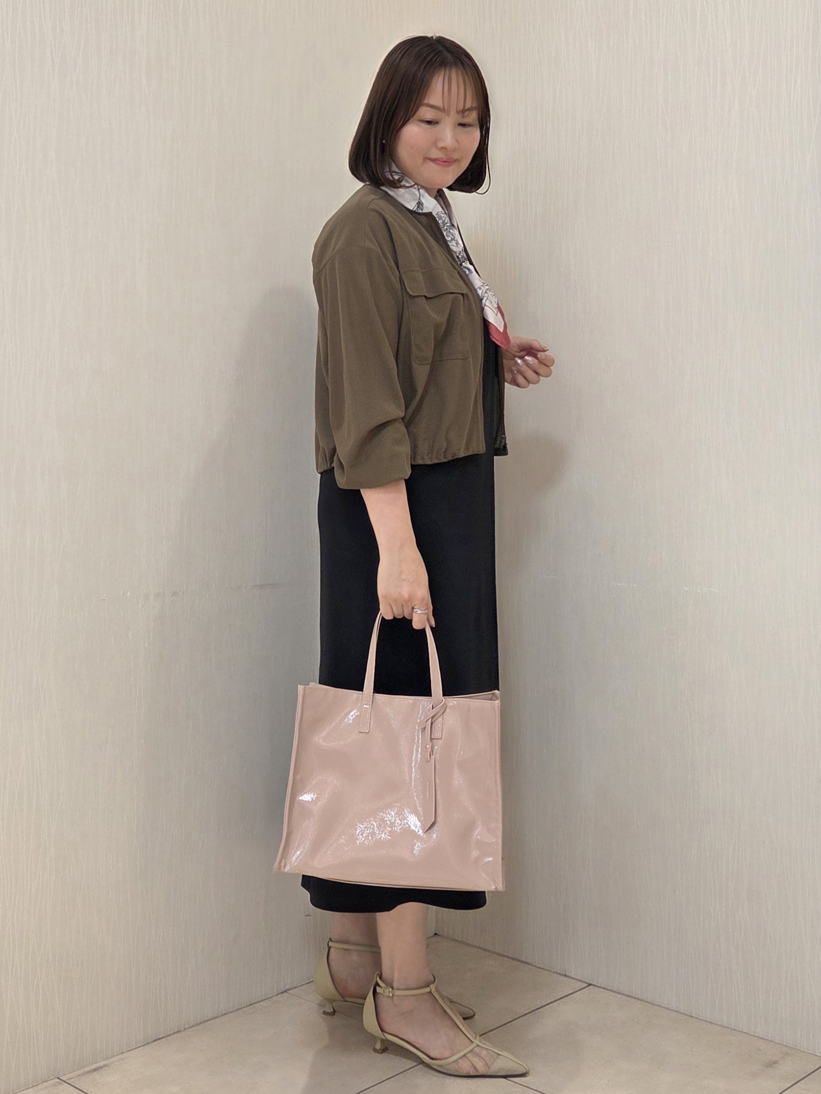 naokoさんの「UNTITLED｜◆【洗える】シアーブルゾン」を使ったコーディネート