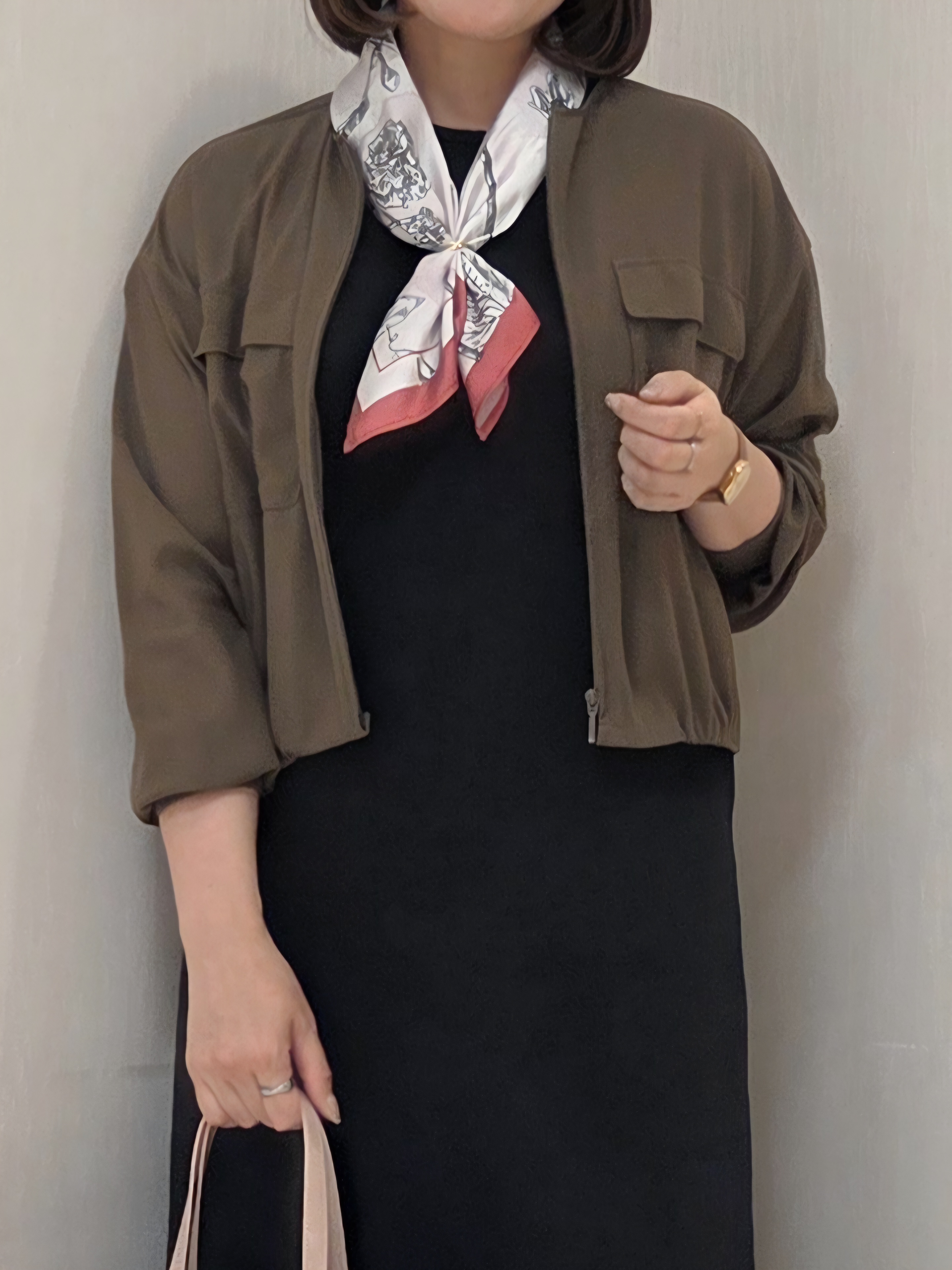 naokoさんの「UNTITLED｜◆【洗える】シアーブルゾン」を使ったコーディネート