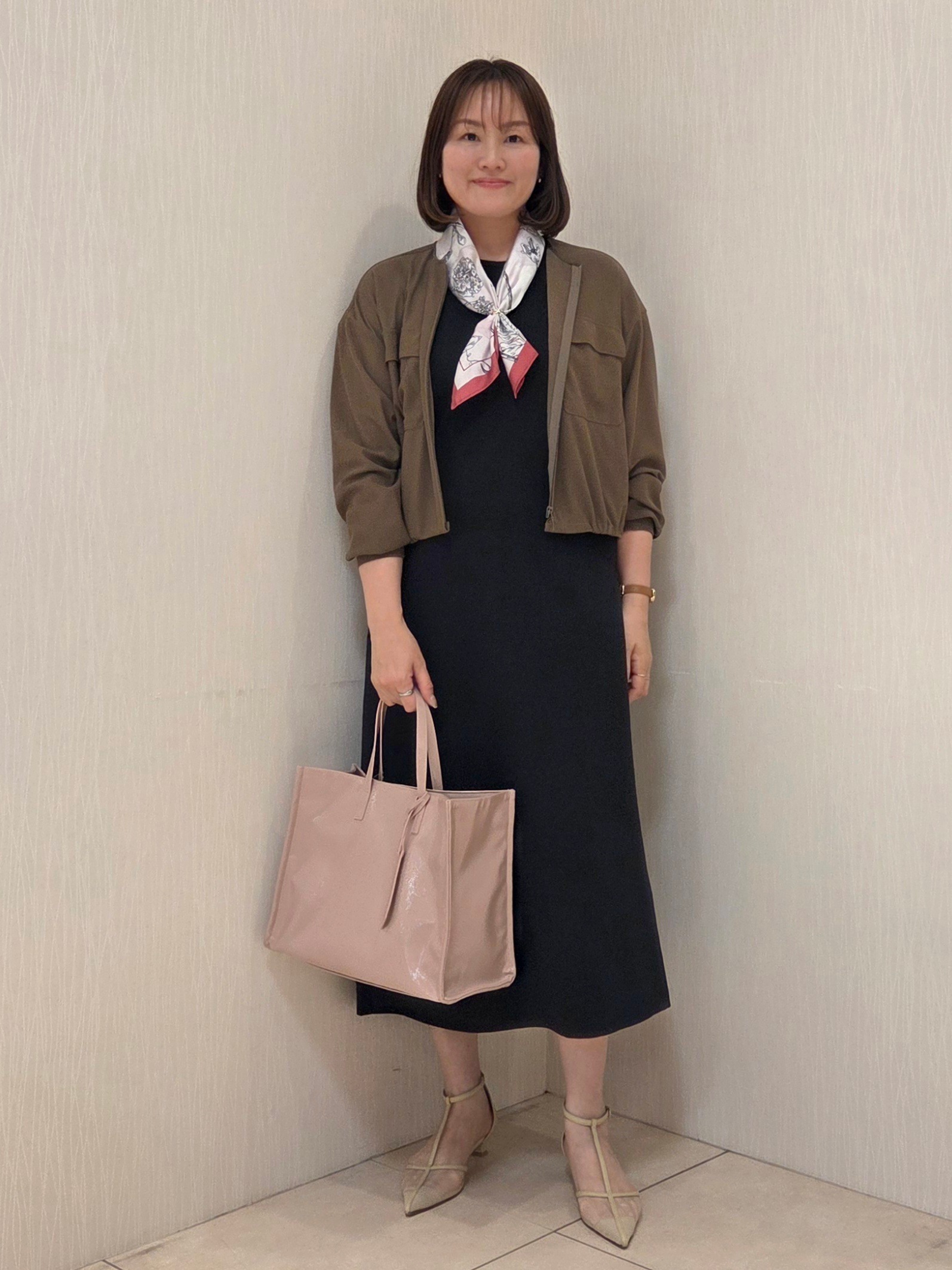 naokoさんの「UNTITLED｜◆【古畑星夏さん着用/洗える】シアーブルゾン」を使ったコーディネート