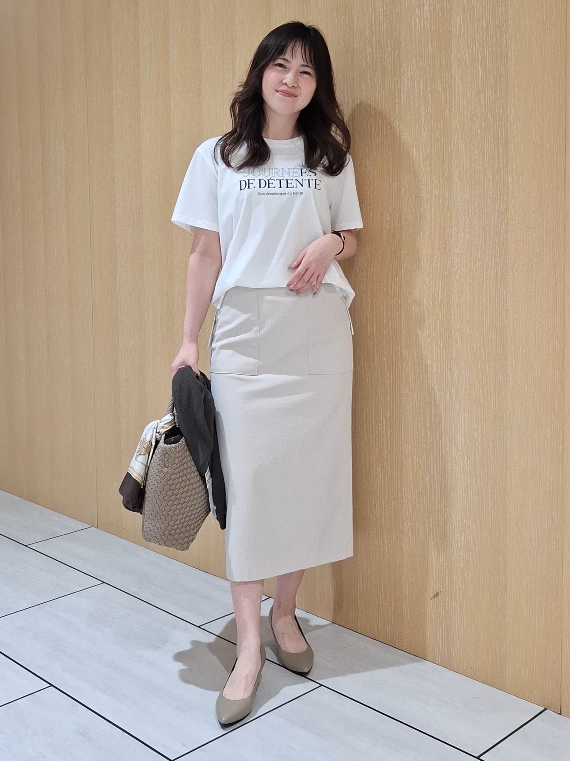 YuKaRiさんの「UNTITLED｜【日除け・冷房対策に】コットンリネンカーディガン」を使ったコーディネート