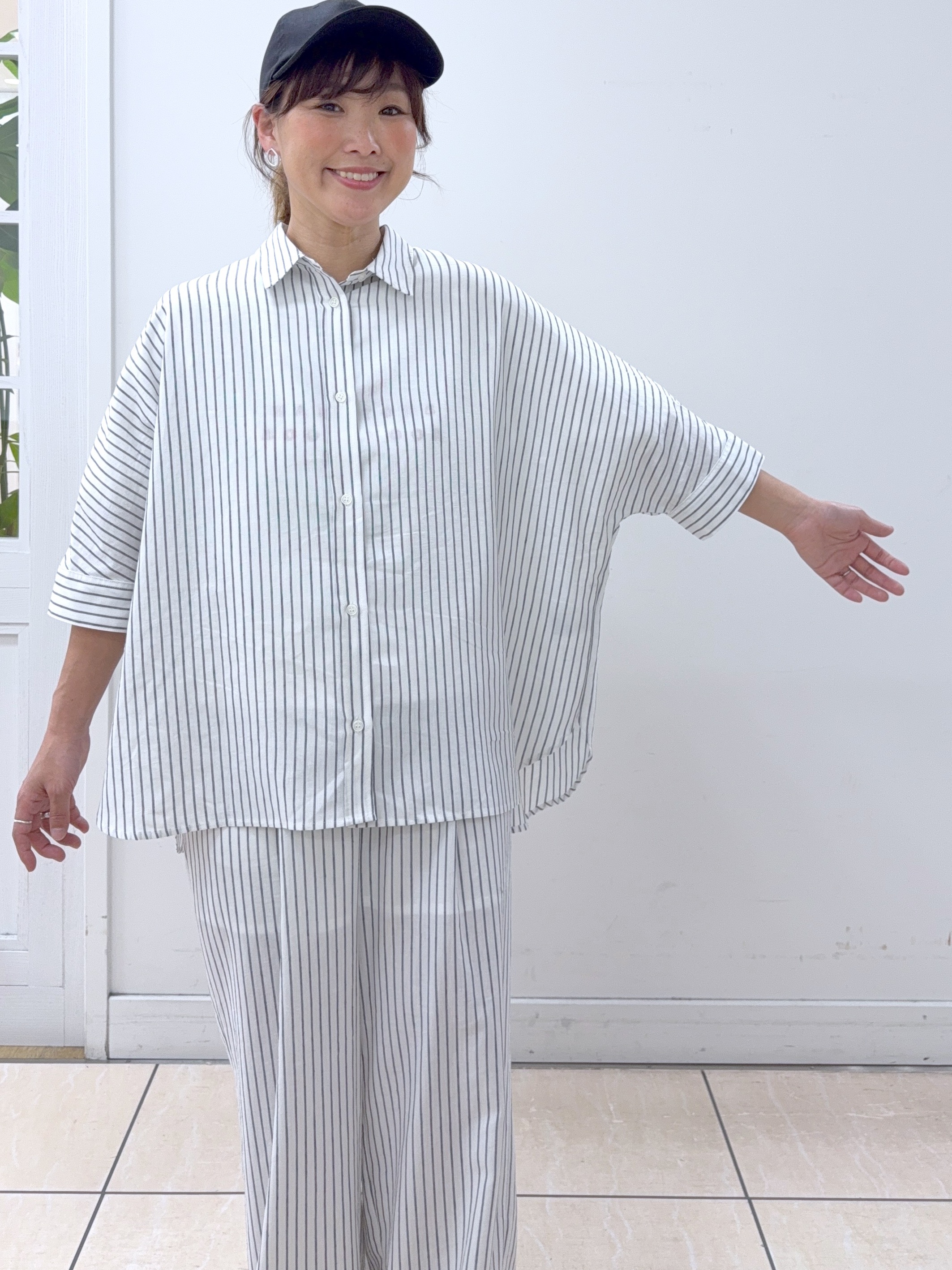 Osawaさんの「Dessin｜【ユニセックス】ロングブリムキャップ」を使ったコーディネート