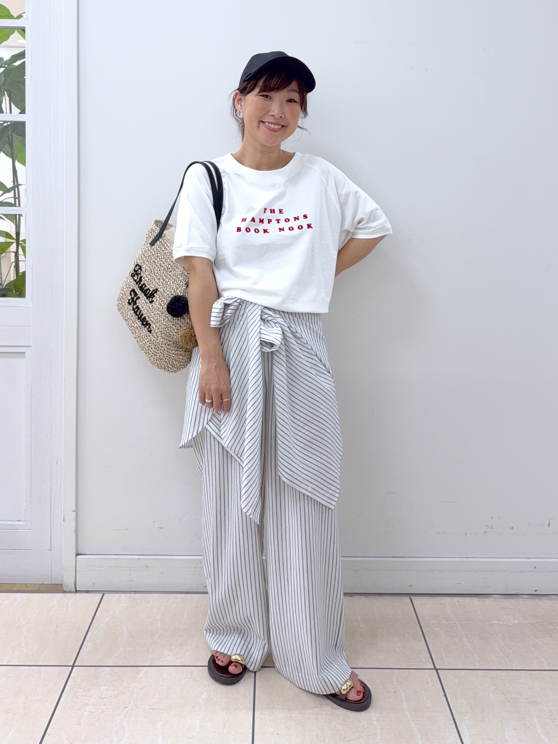 Osawaさんの「Dessin｜【ユニセックス】ロングブリムキャップ」を使ったコーディネート