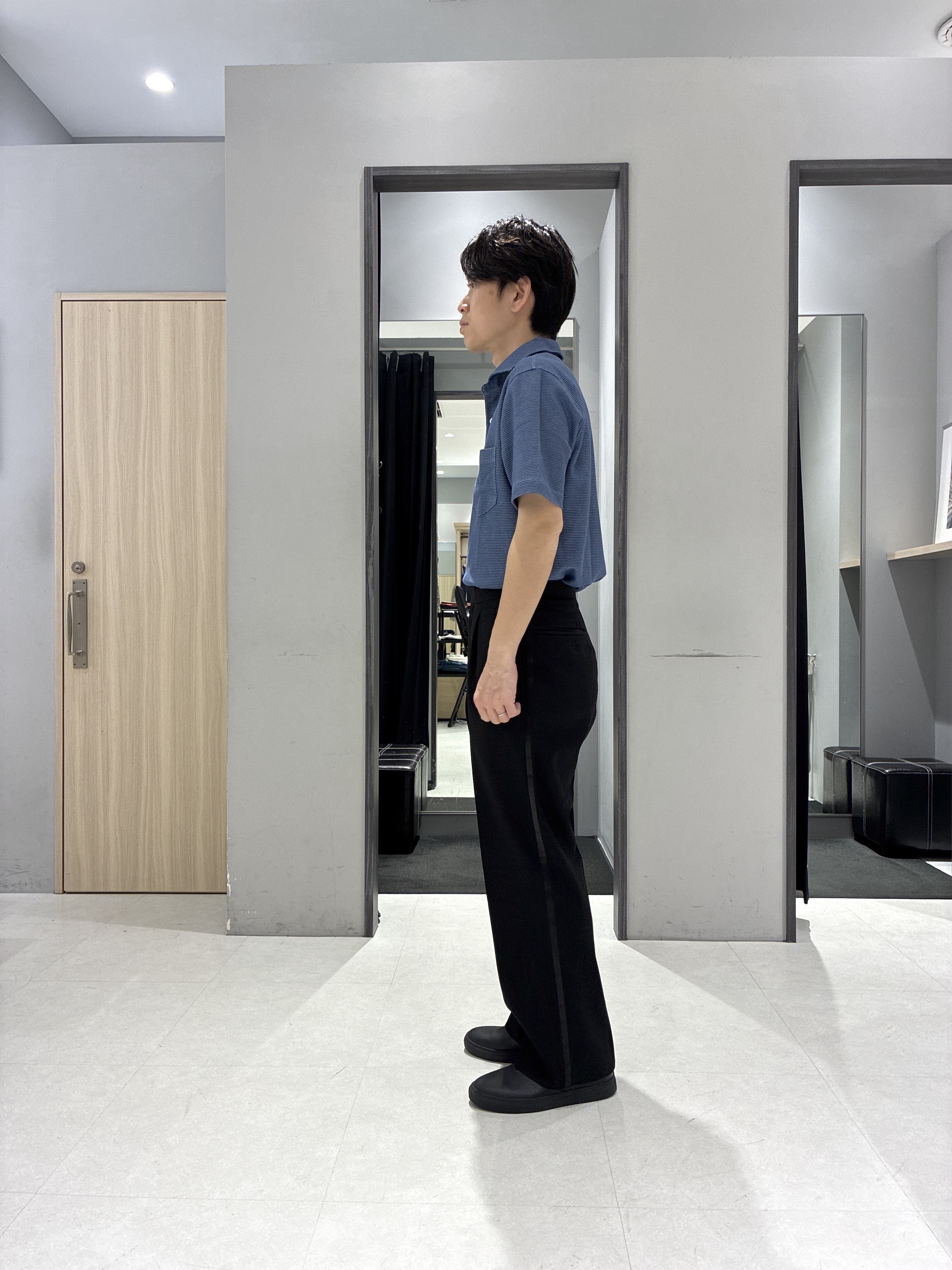 わいずみさんの「TAKEO KIKUCHI｜【抗菌防臭】ステイフレッシュ ポロシャツ」を使ったコーディネート