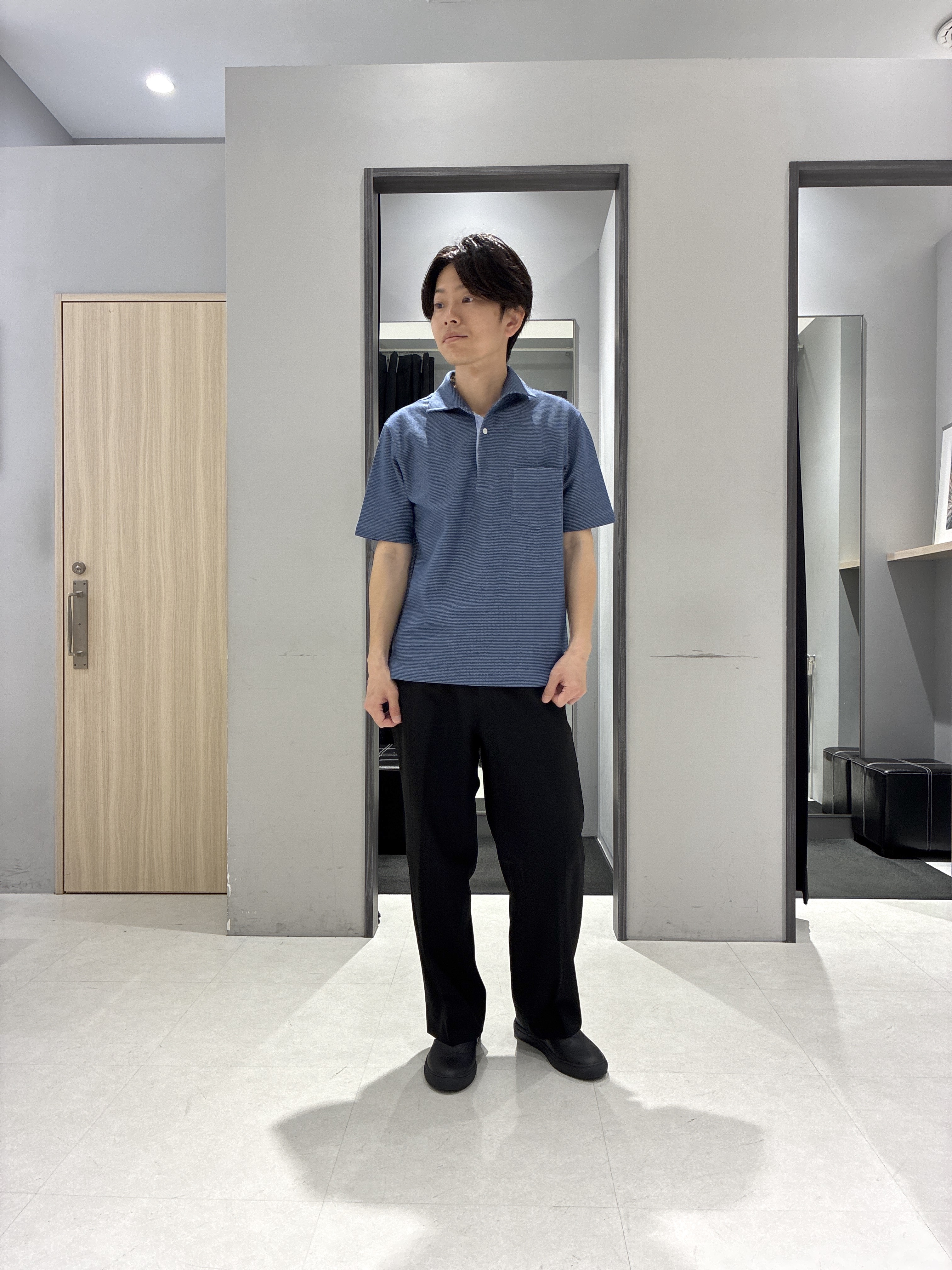 わいずみさんの「TAKEO KIKUCHI｜【抗菌防臭】ステイフレッシュ ポロシャツ」を使ったコーディネート