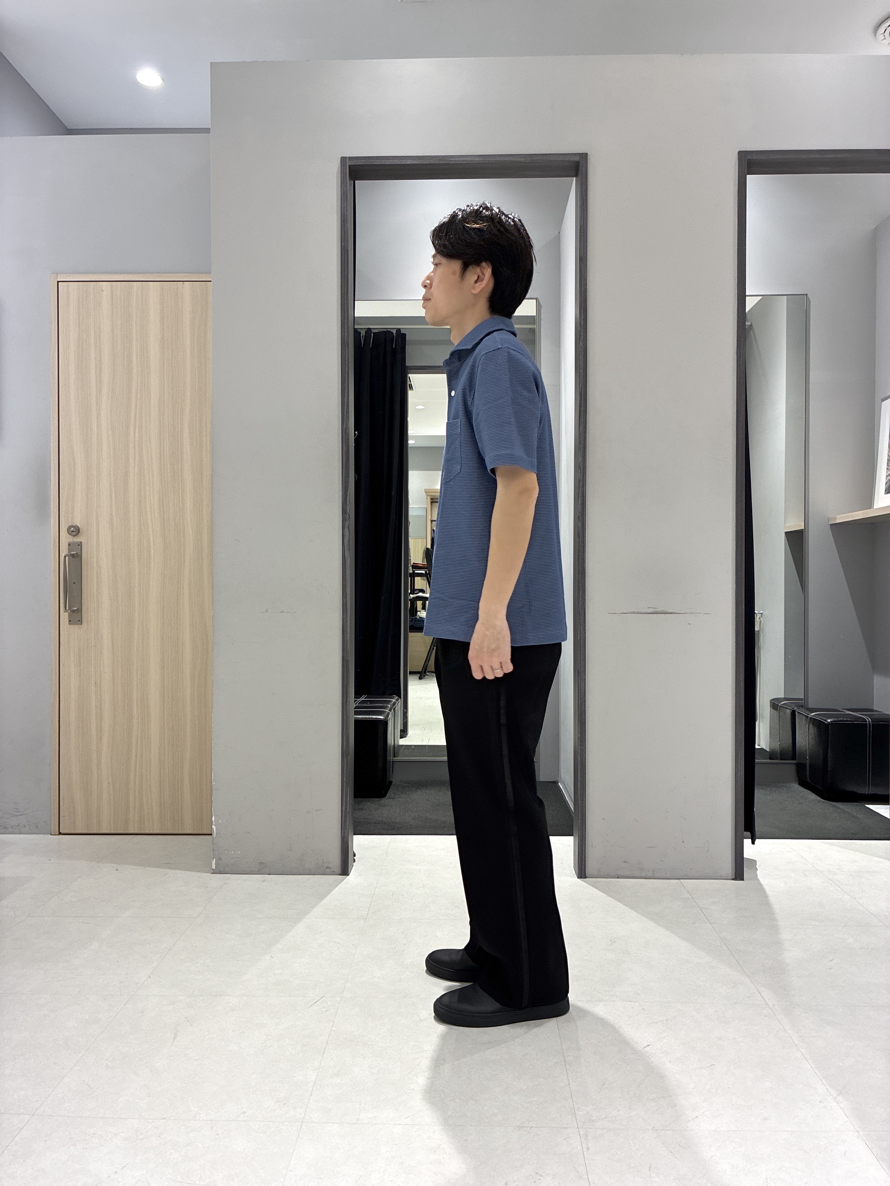 わいずみさんの「TAKEO KIKUCHI｜【抗菌防臭】ステイフレッシュ ポロシャツ」を使ったコーディネート