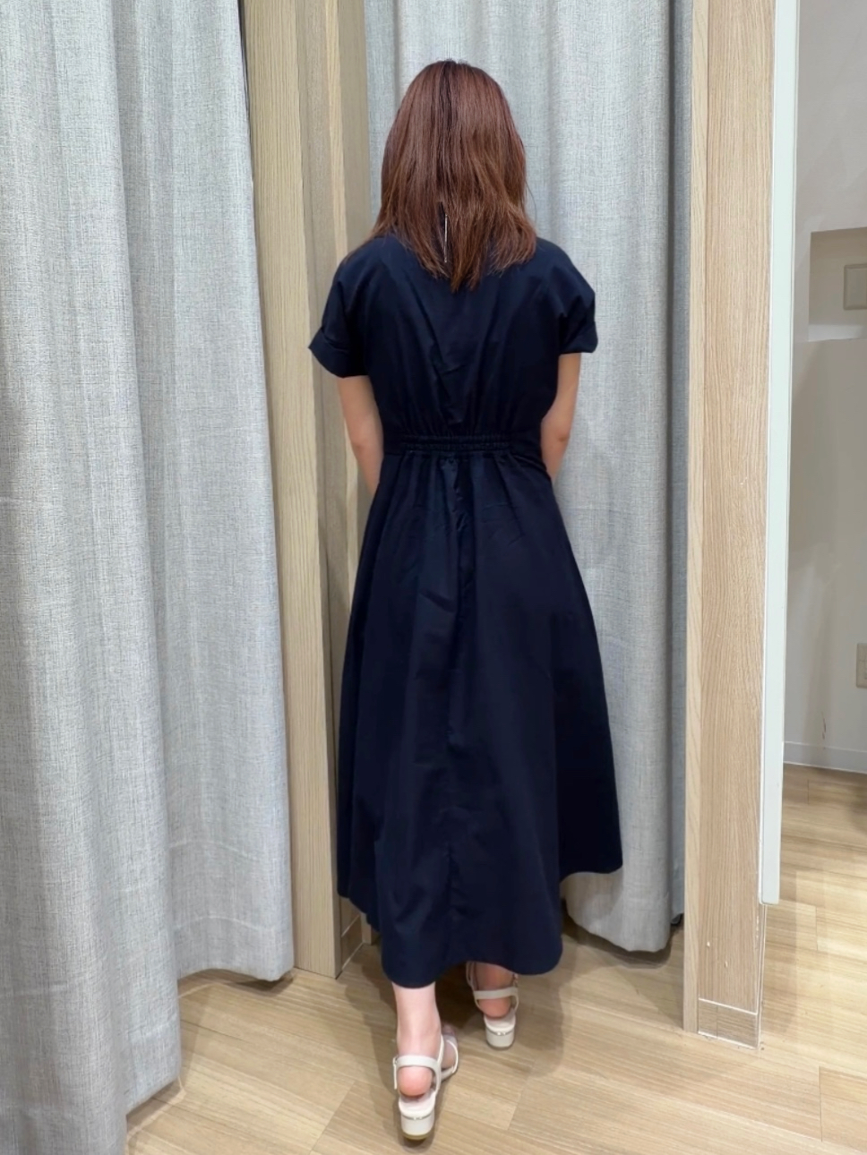 Fumikaさんの「grove｜ラメメッシュキーネックカーディガン」を使ったコーディネート