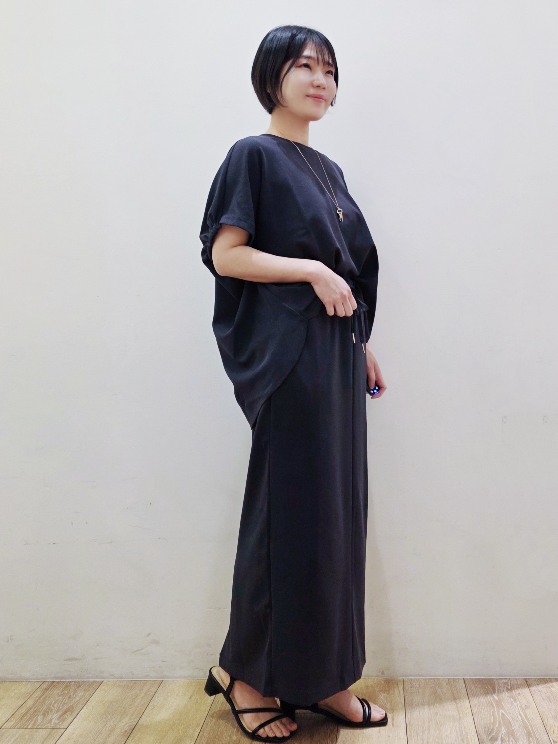 yuyuさんの「OPAQUE.CLIP｜【接触冷感】ニットカーディガン《洗濯機OK／抗ピリング》」を使ったコーディネート