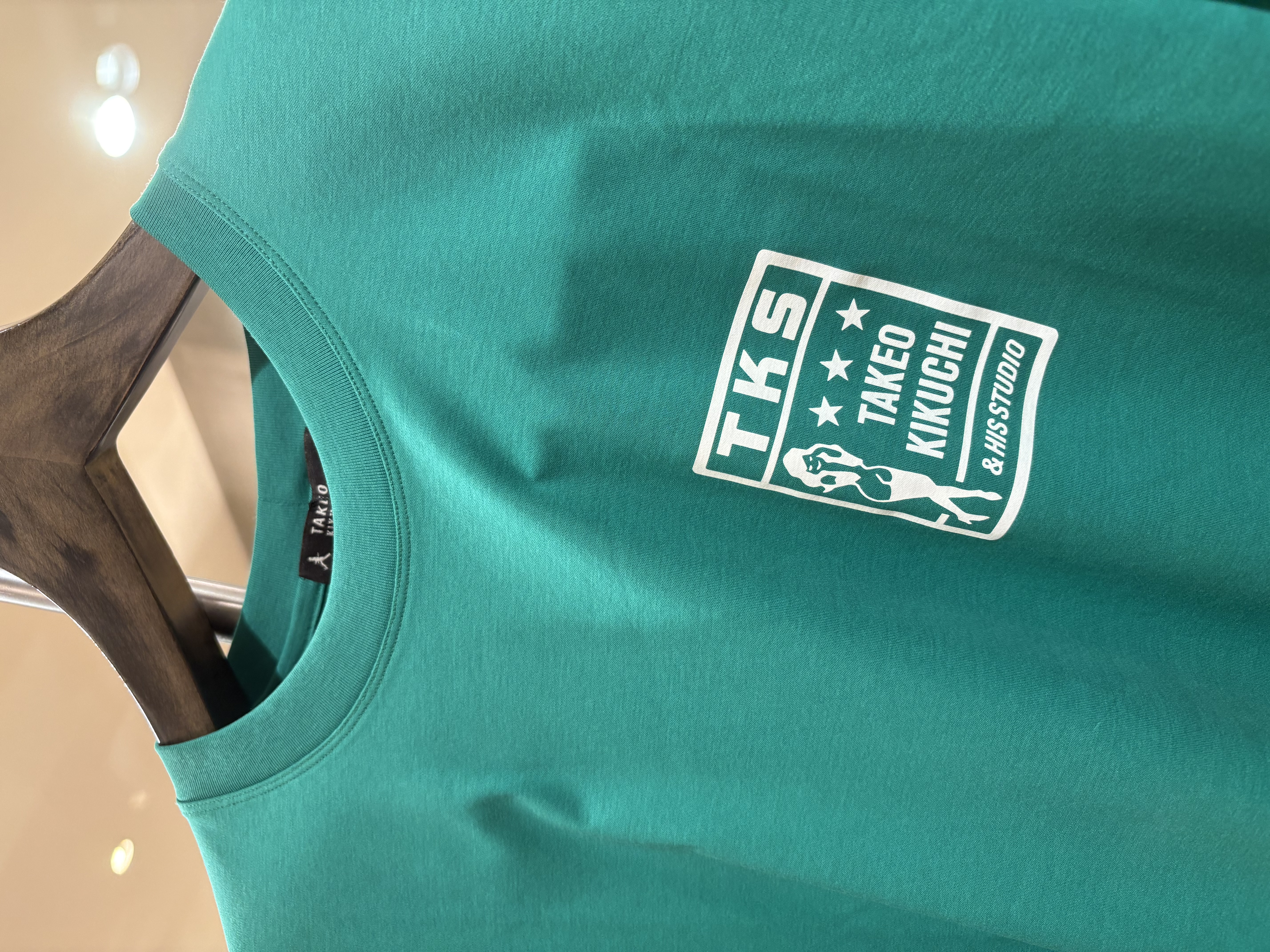 マチダさんの「TAKEO KIKUCHI｜【BOWLER HAT LABEL】アイスクリアコットン ラッキーセブン 半袖Tシャツ」を使ったコーディネート