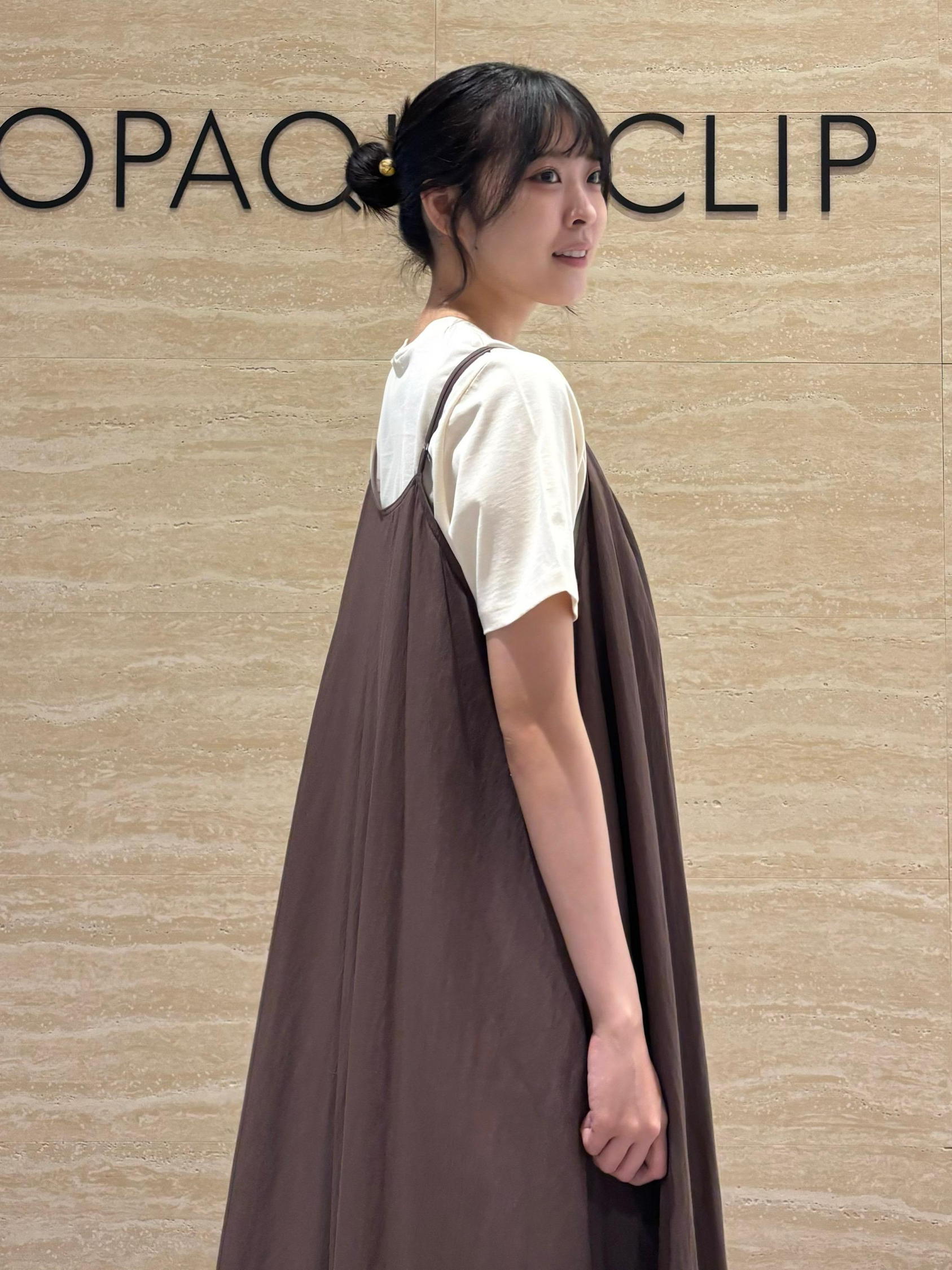 Ririkaさんの「OPAQUE.CLIP｜アソートロゴTシャツ【洗濯機OK】」を使ったコーディネート