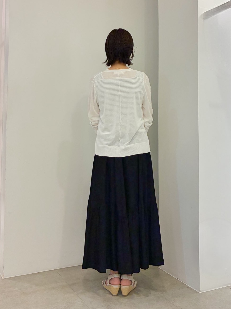 kanakoさんの「grove｜高評価！【UVカット】ベーシックショートカーディガン」を使ったコーディネート