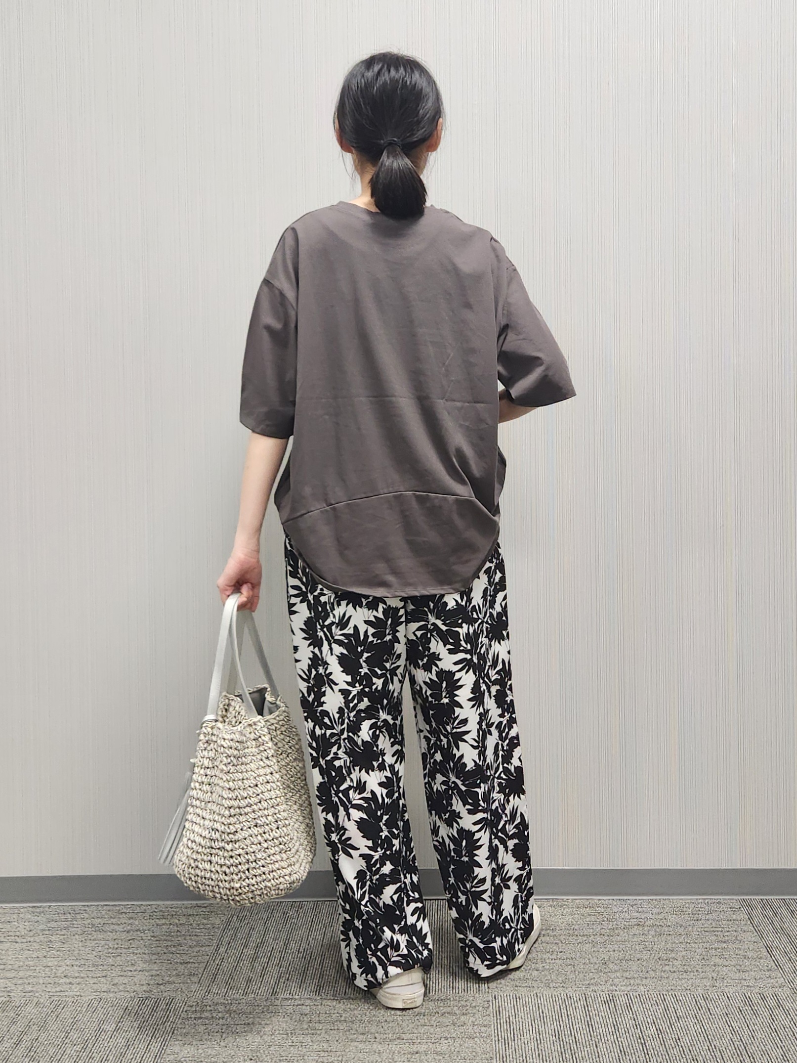 naraさんの「Dessin｜【UVカット/接触冷感】プレーティングTシャツ」を使ったコーディネート