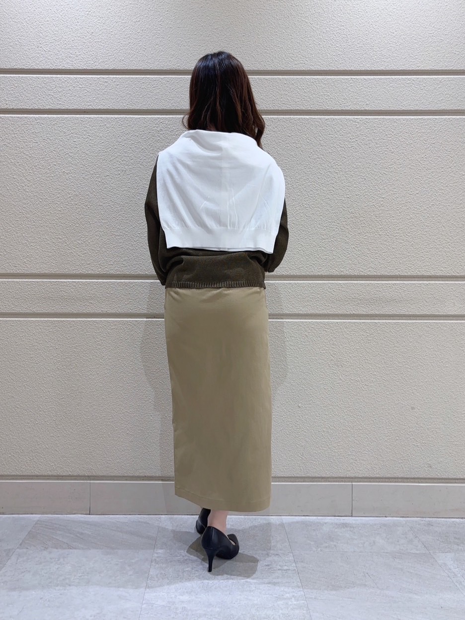 ユナさんの「UNTITLED｜【洗える/ゆったり】クルーネックドライニット」を使ったコーディネート