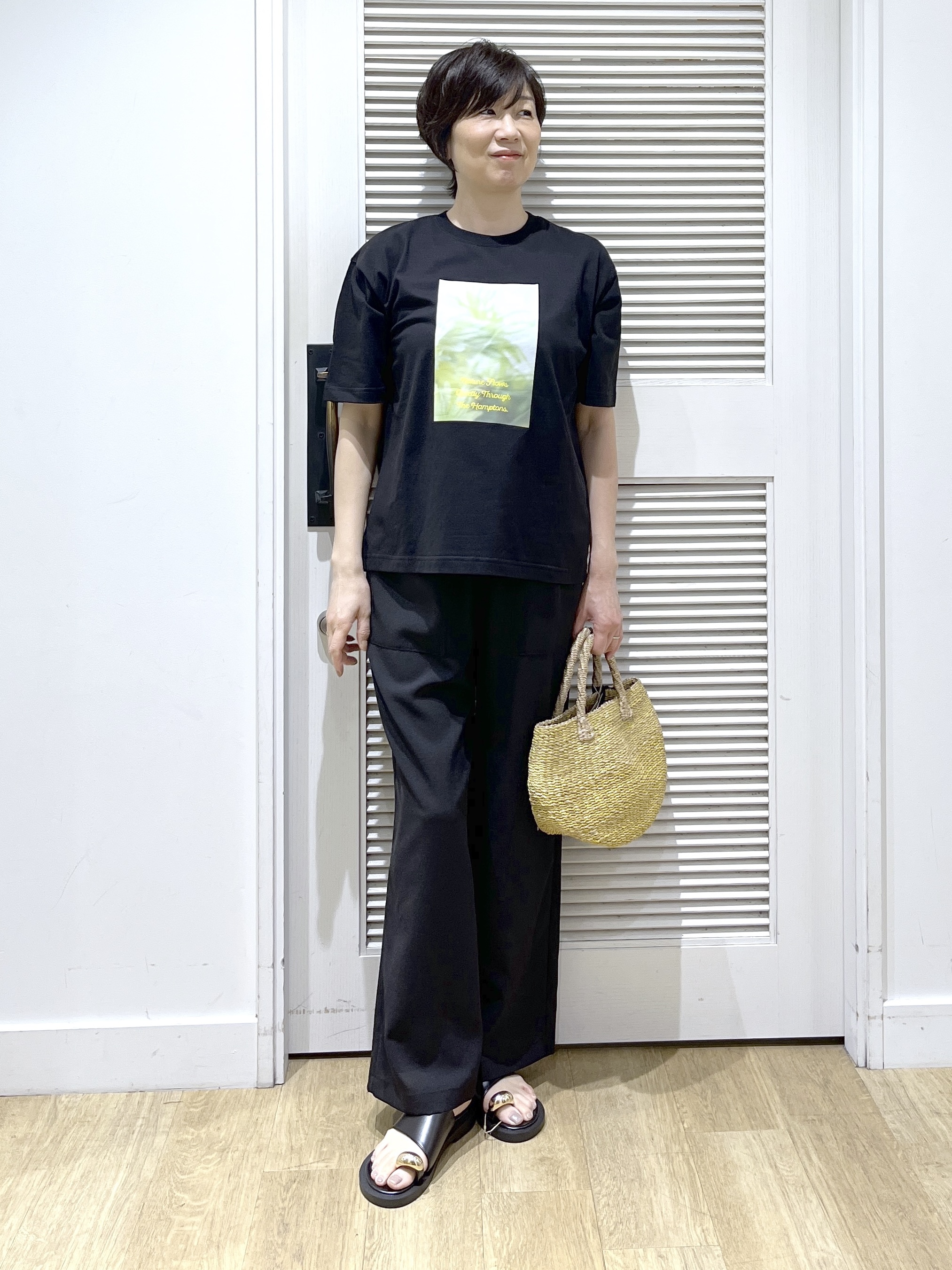 Miyazakiさんの「Dessin｜【洗える】オーガニック天竺フォトTシャツ」を使ったコーディネート
